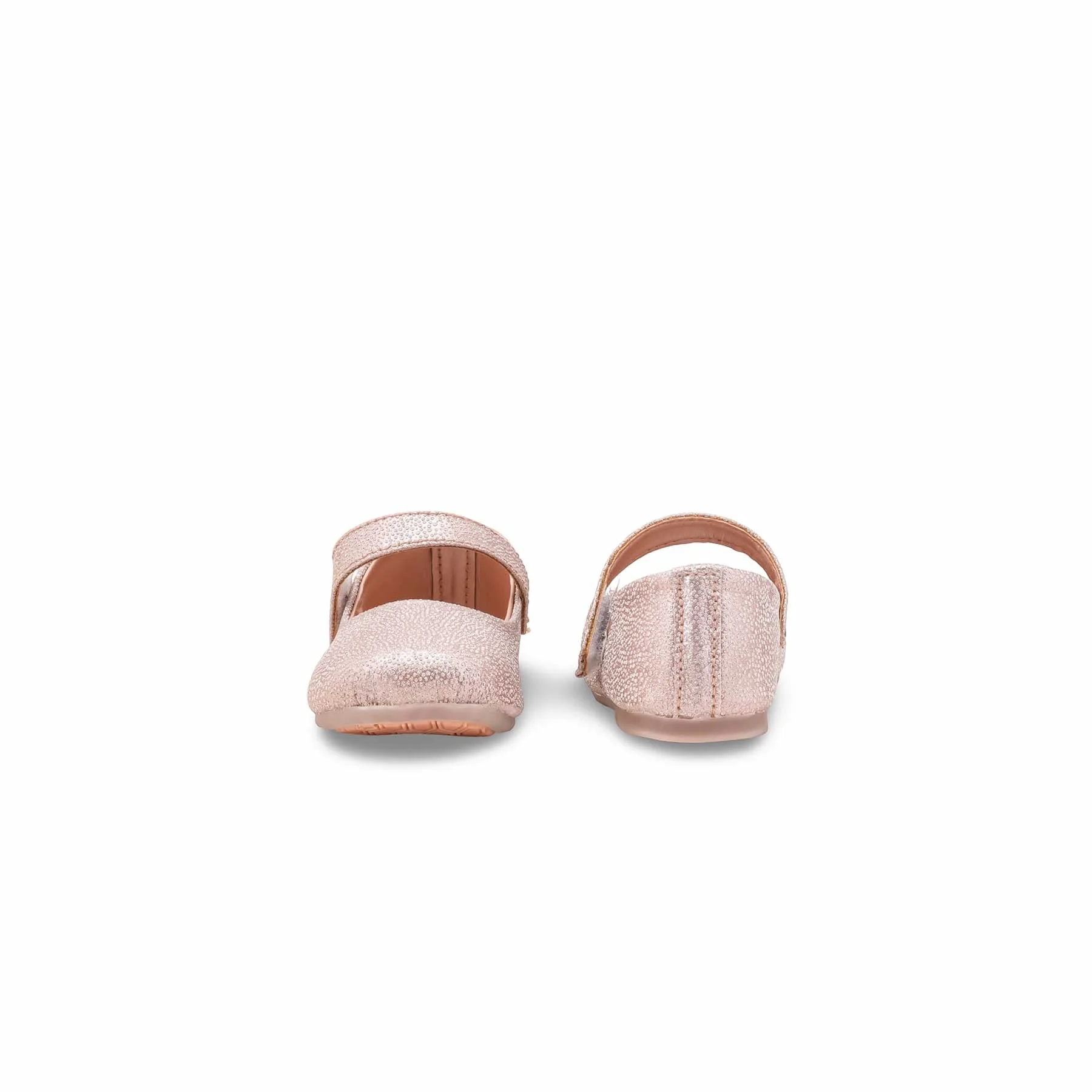 Girls Pink Fancy Pumps KD2633 - Image 4