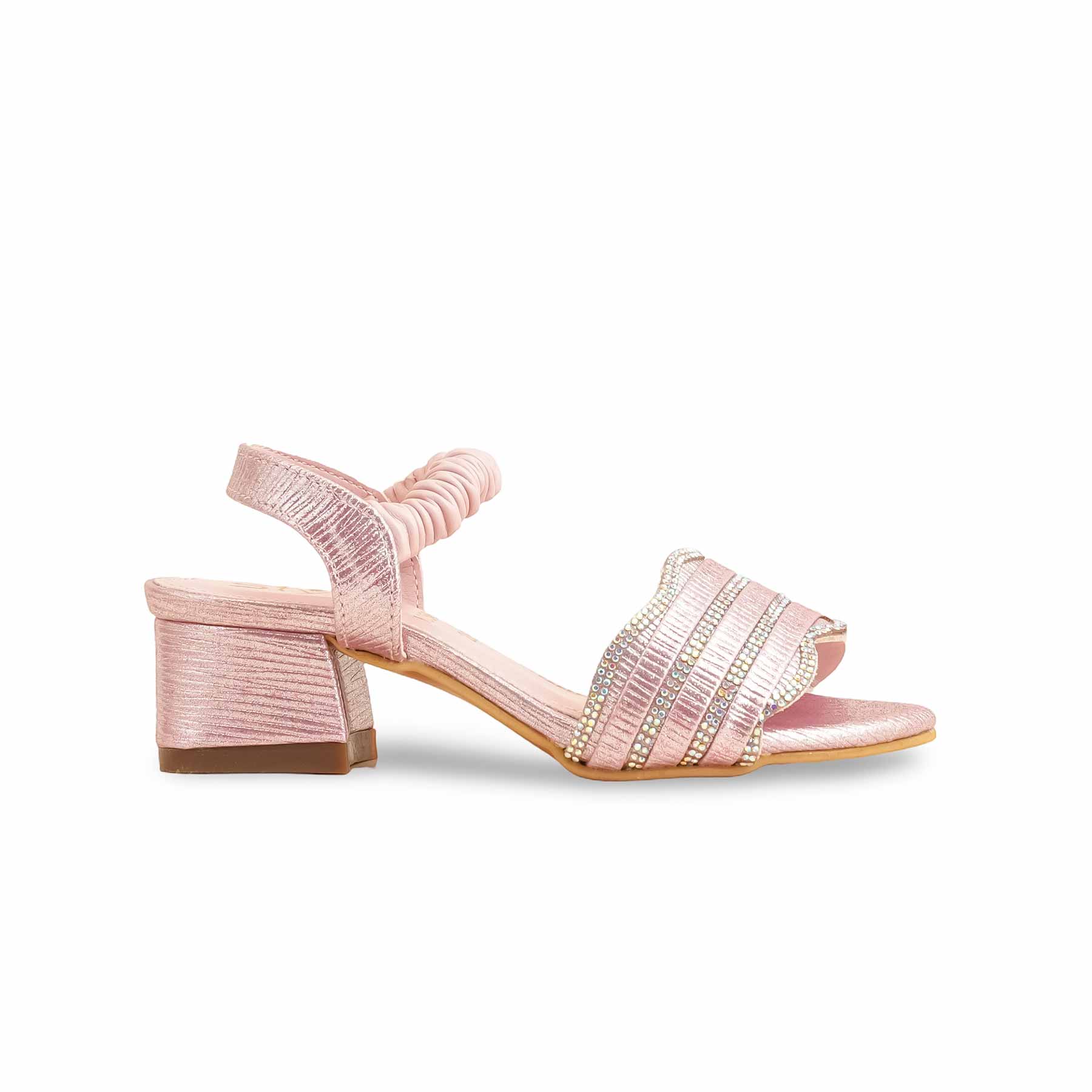 Girls Pink Fancy Sandal KD5671 - Image 2