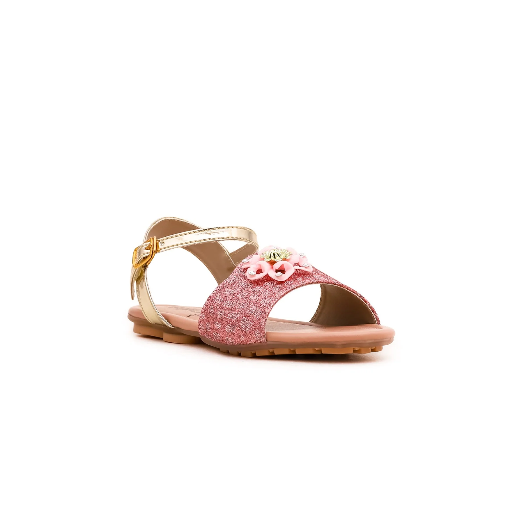 Girls Pink Fancy Sandal KD7845 - Image 2