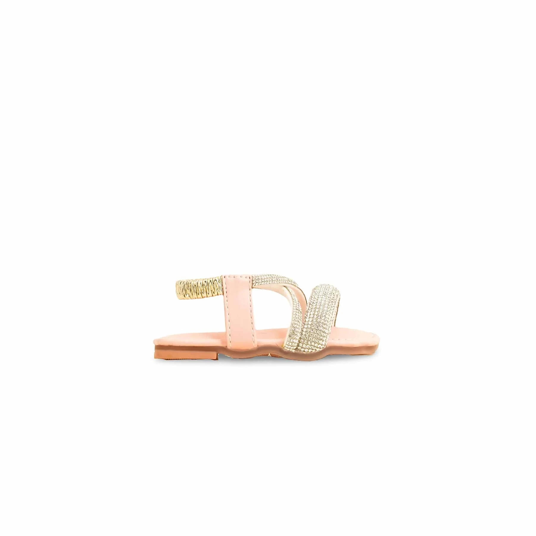 Girls Pink Fancy Sandal KD9899 - Image 2
