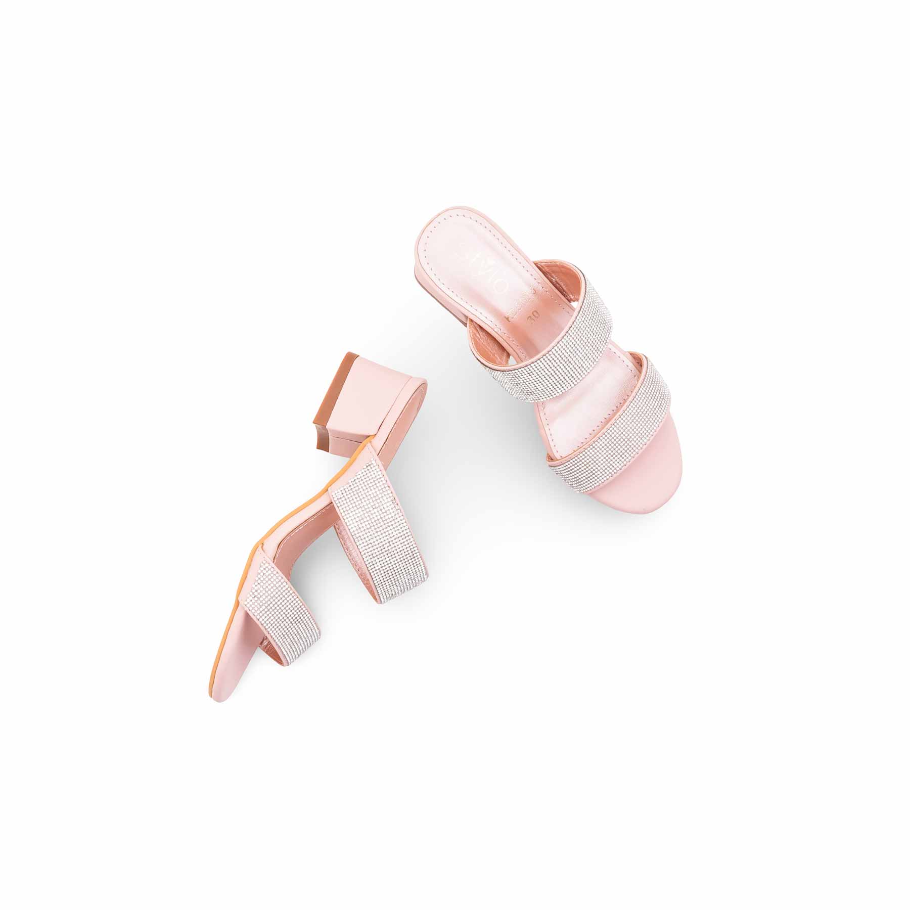 Girls Pink Fancy Slipper KD5806 - Image 5