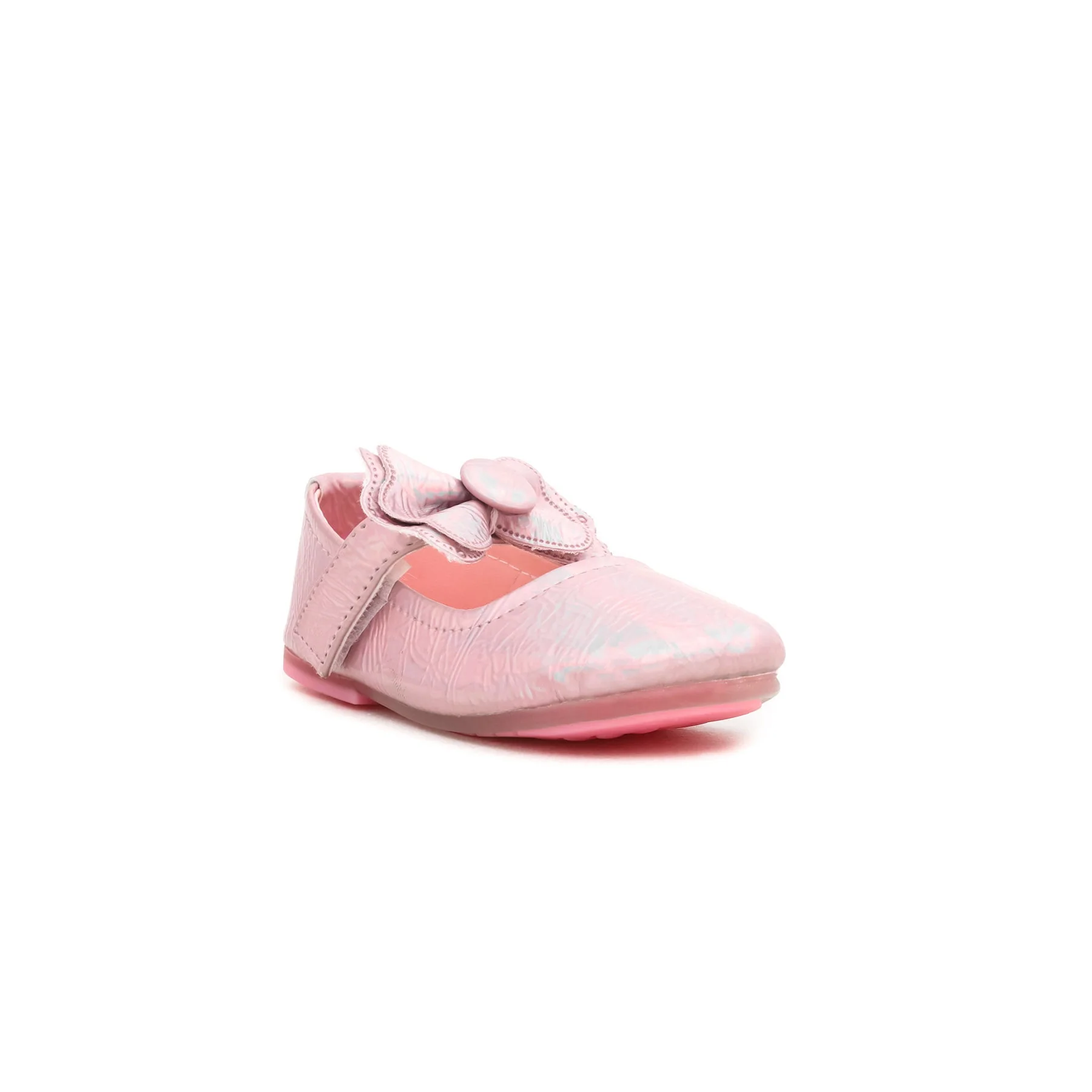 Girls Pink Formal Pumps KD0499 - Image 2