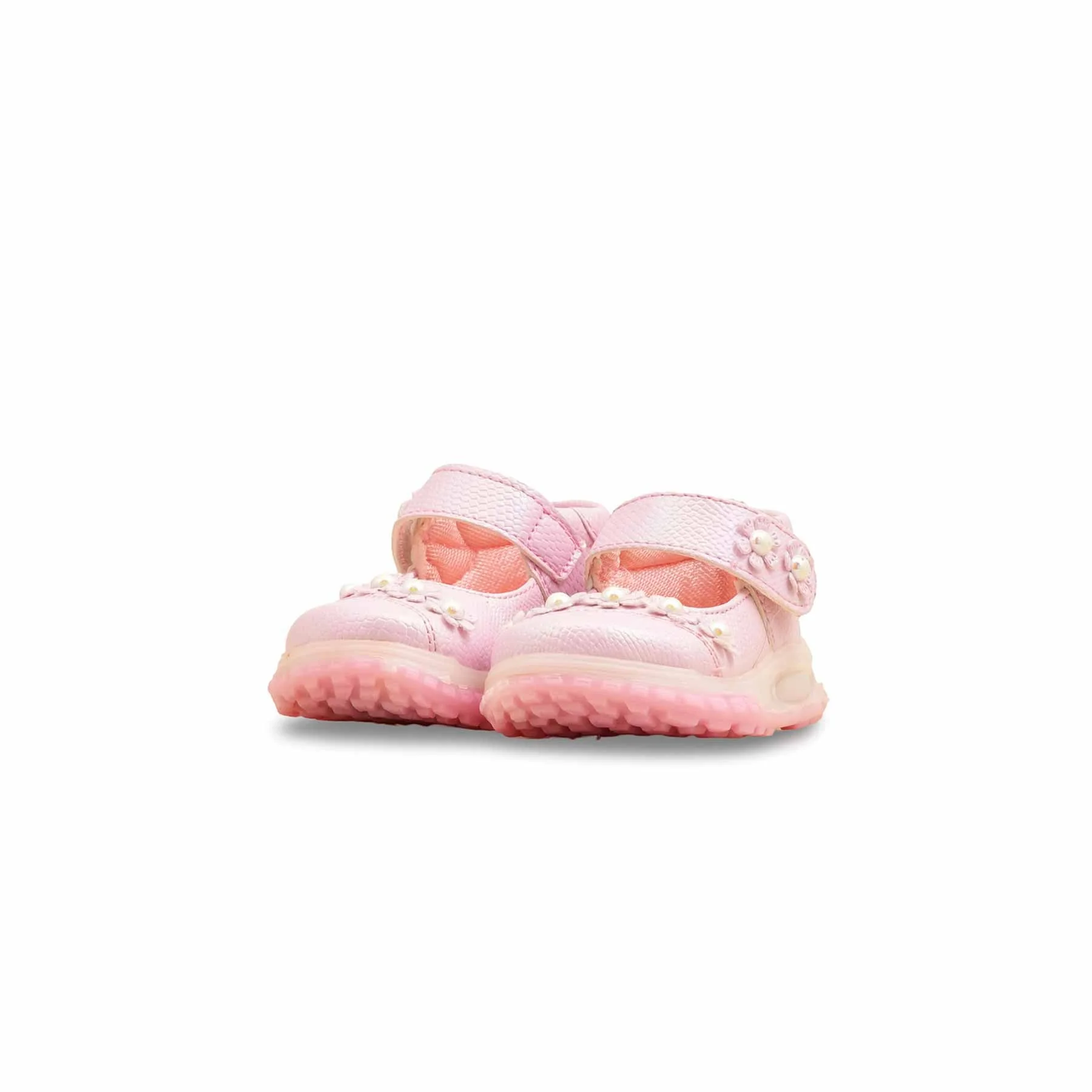 Girls Pink Formal Pumps KD2549 - Image 3