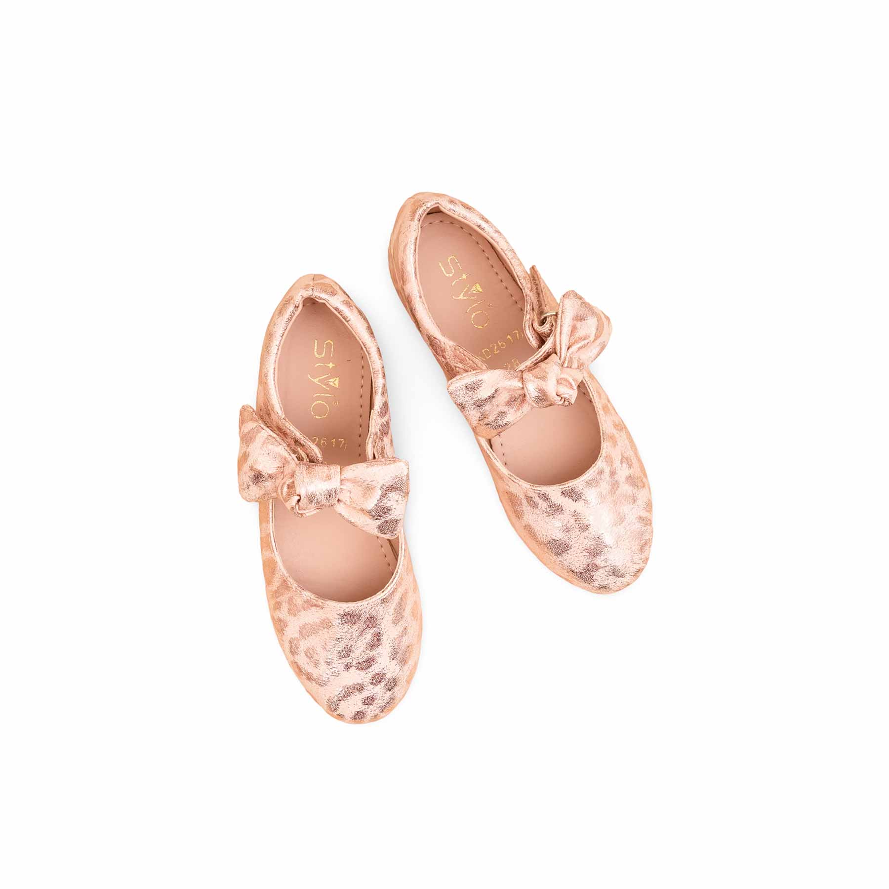 Girls Pink Formal Pumps KD2617 - Image 5