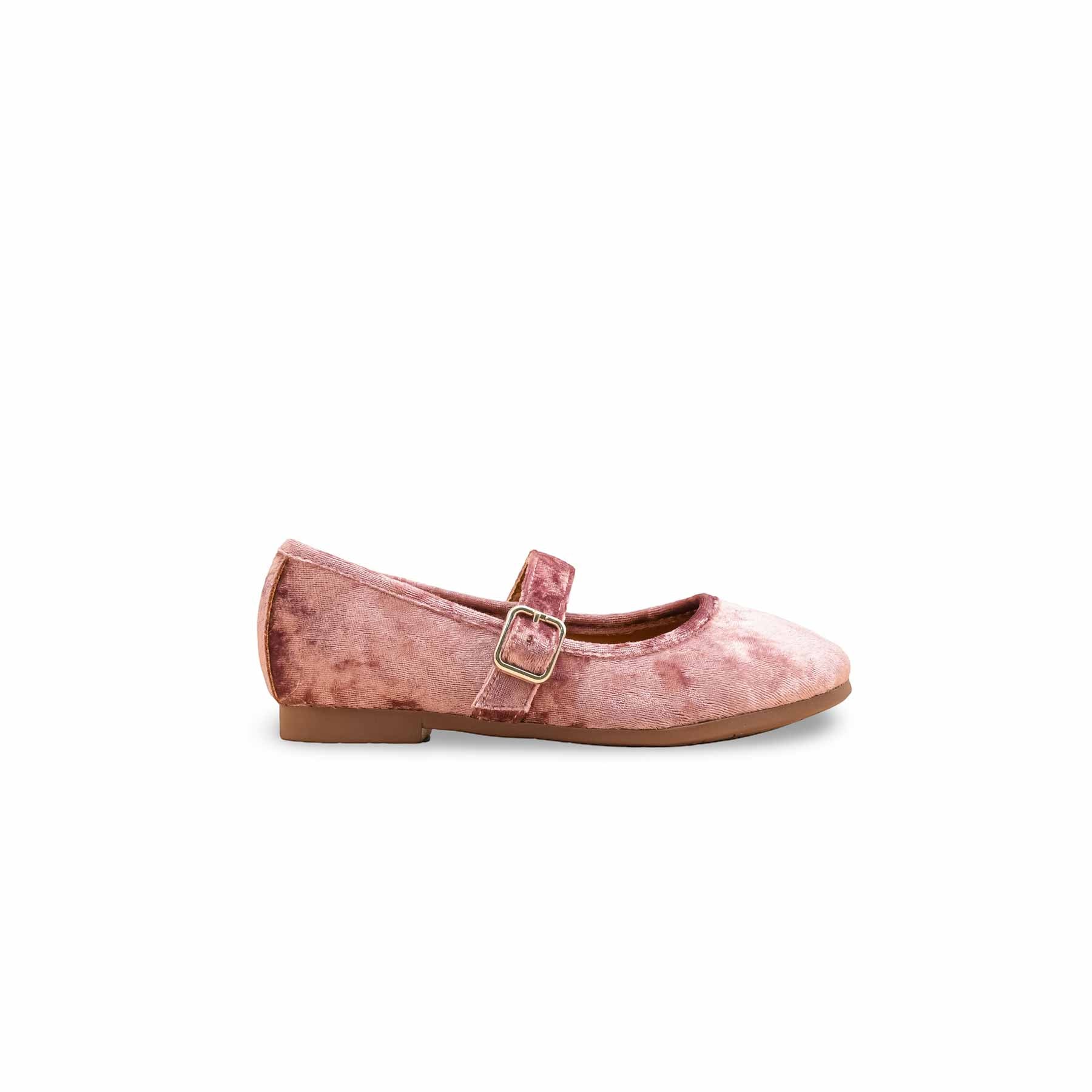 Girls Pink Formal Pumps KD2627 - Image 2
