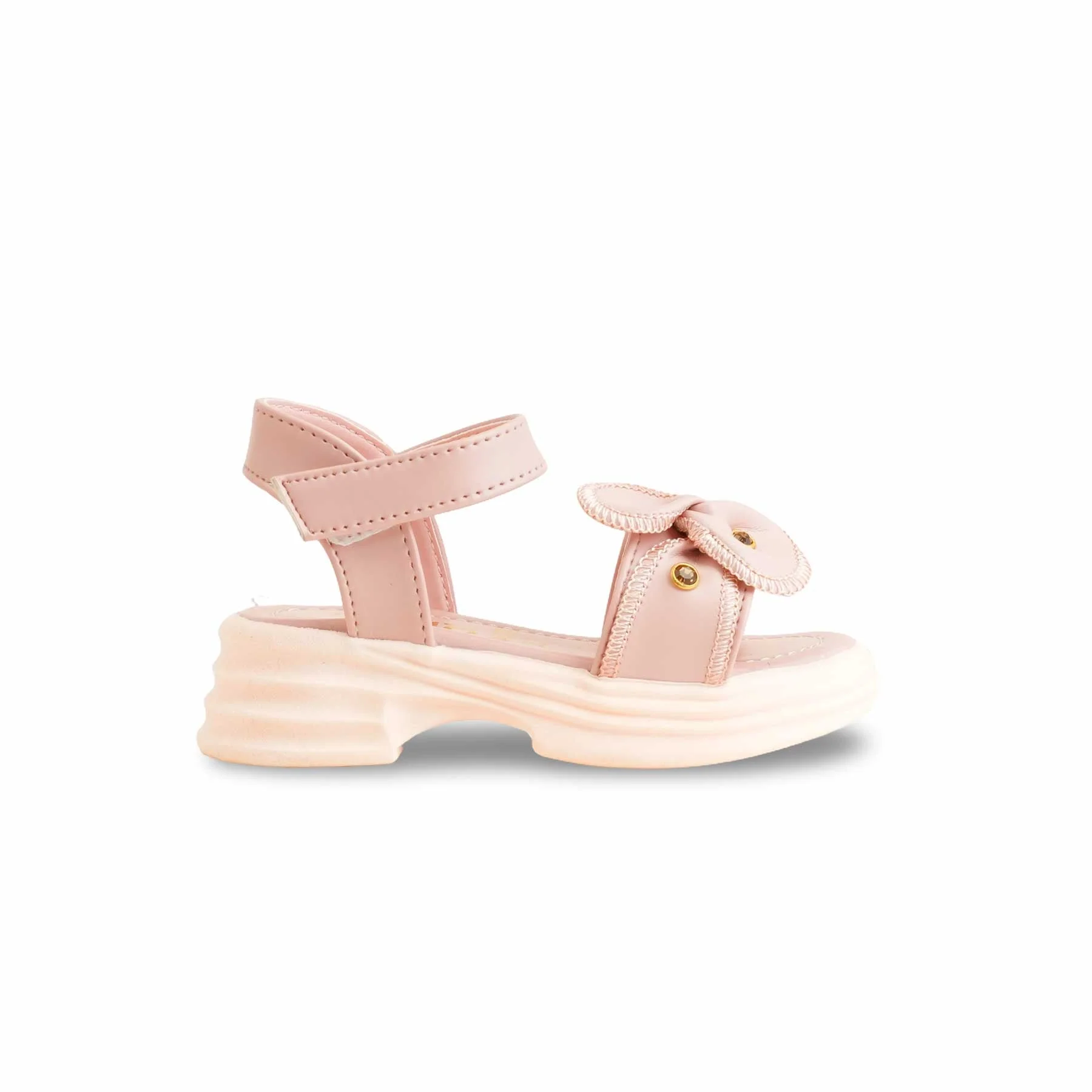Girls Pink Formal Sandal KD4870 - Image 2