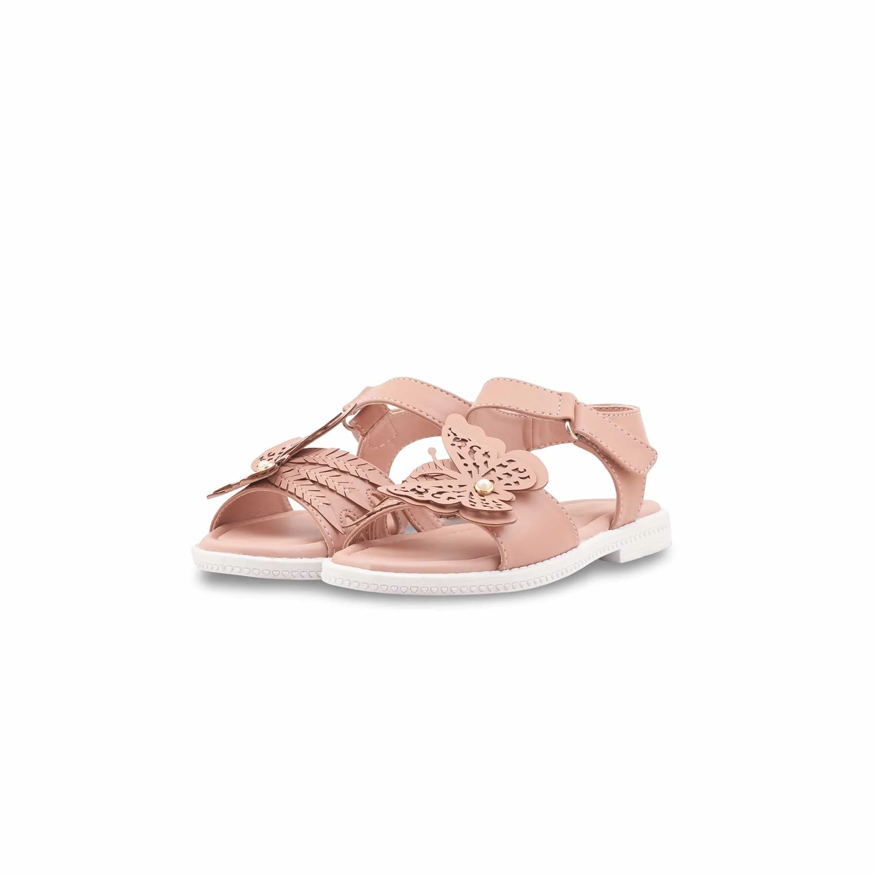 Girls Pink Formal Sandal KD5753 - Image 3