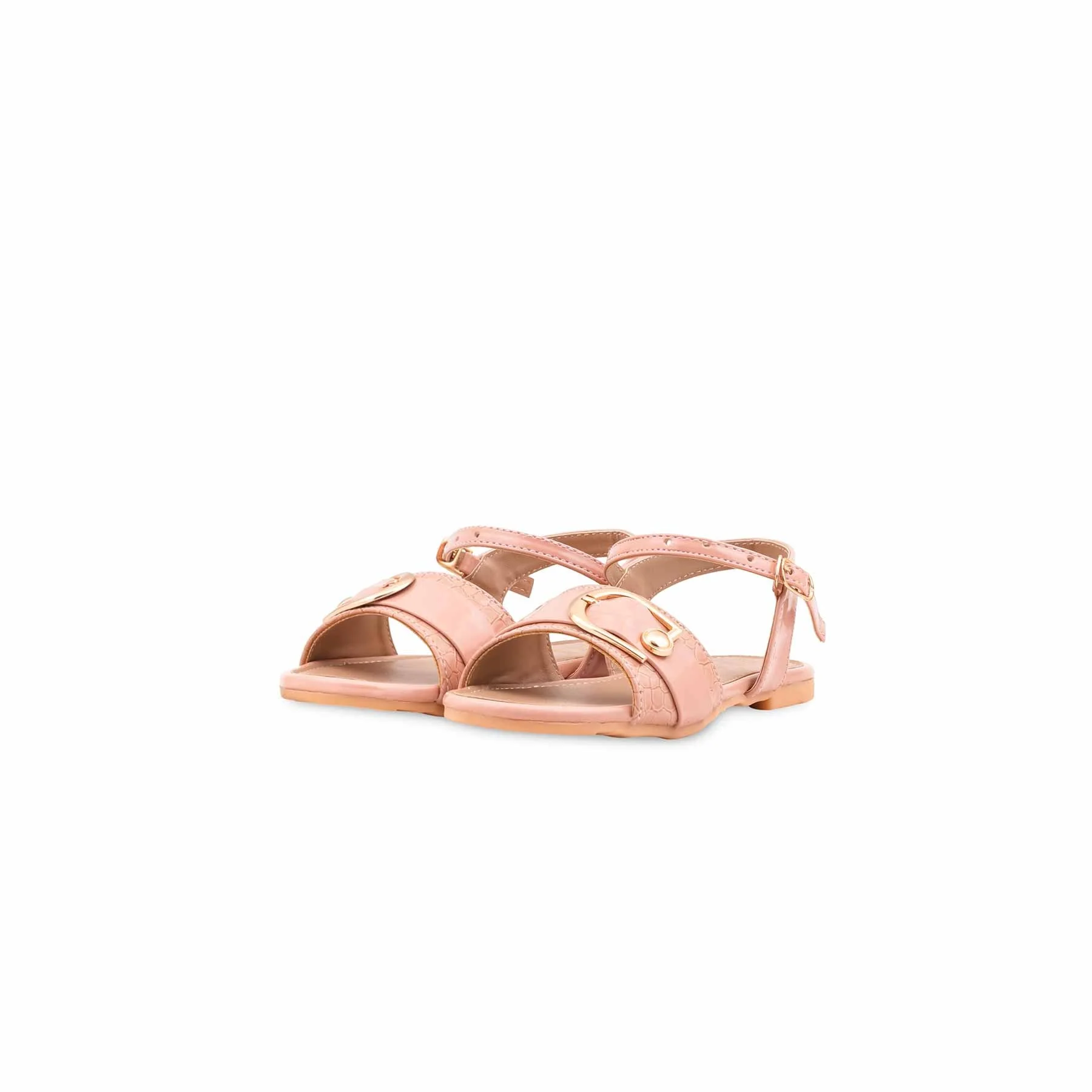Girls Pink Formal Sandal KD5898 - Image 3