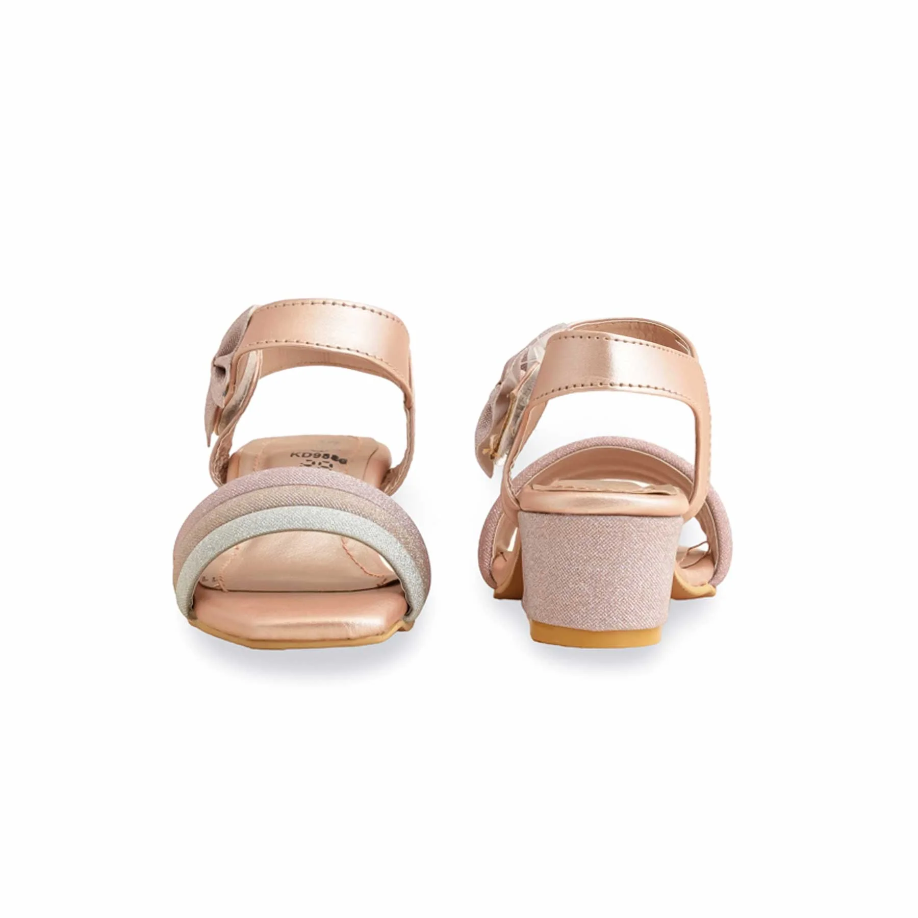 Girls Pink Formal Sandal KD9880 - Image 4