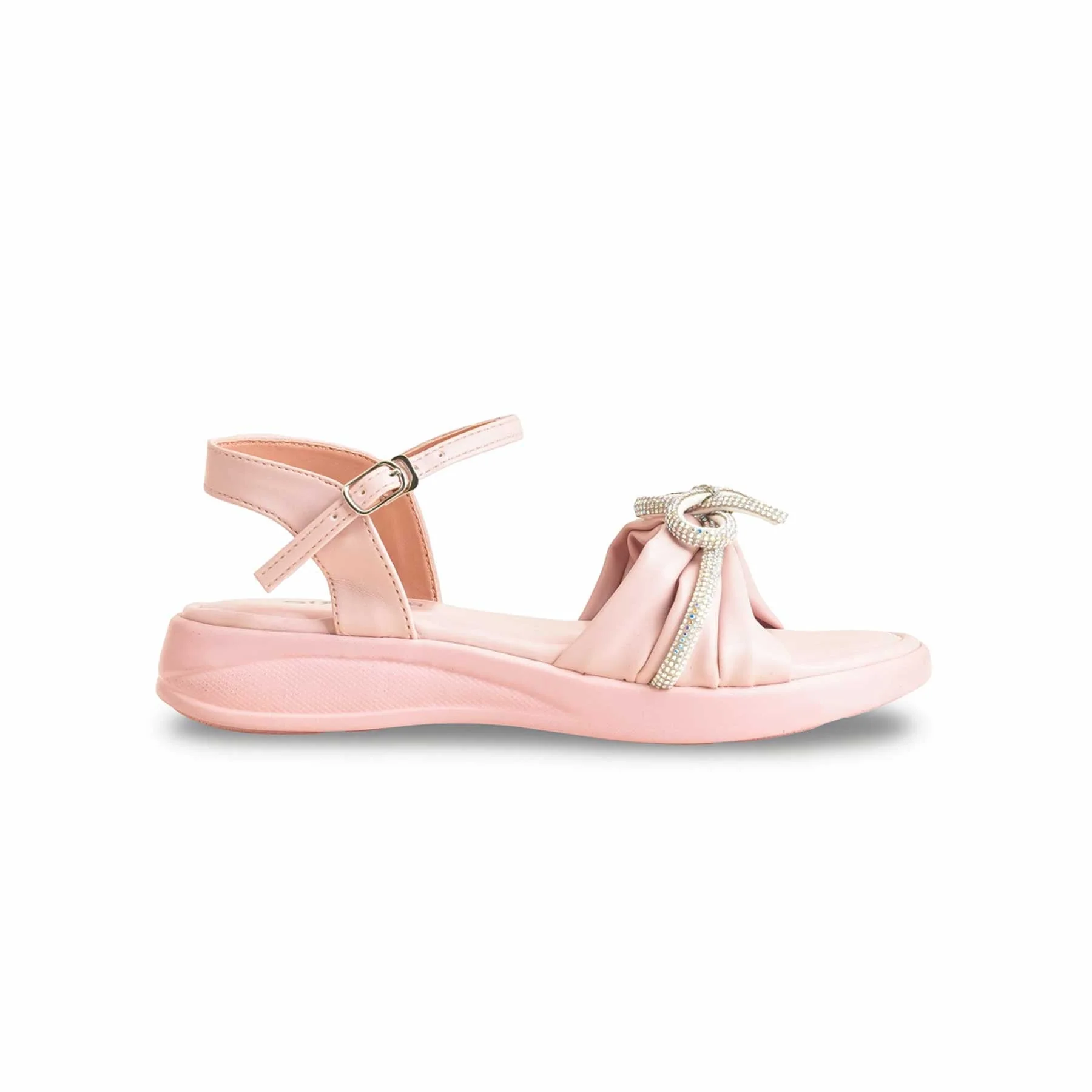 Girls Pink Formal Sandal KD9883 - Image 2