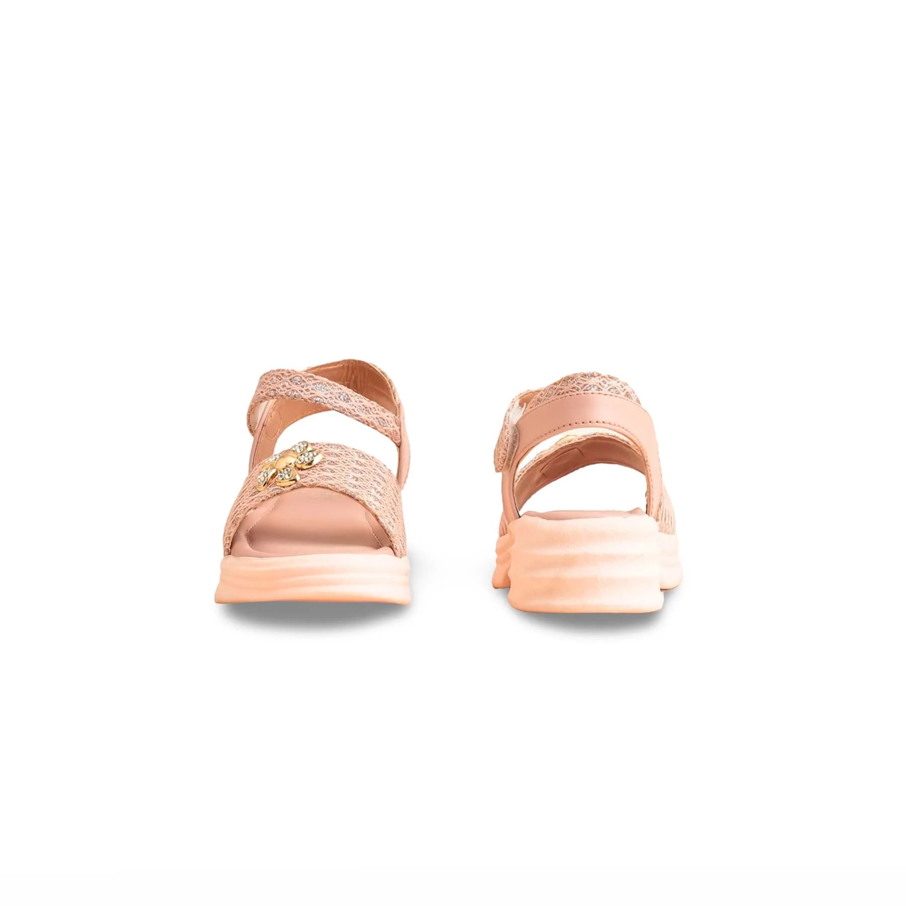 Girls Pink Formal Sandal KD9900 - Image 4