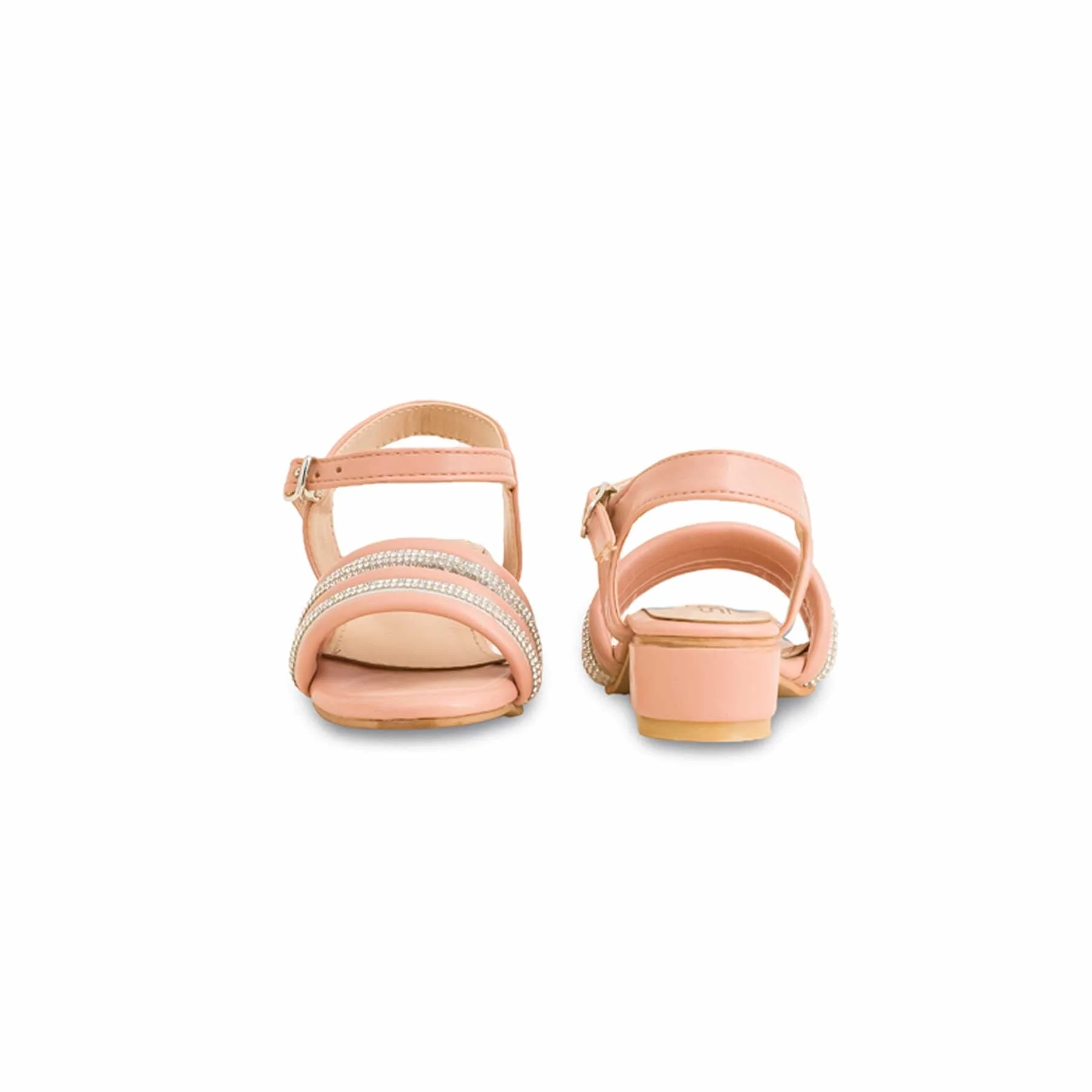 Girls Pink Formal Sandal KD9927 - Image 4