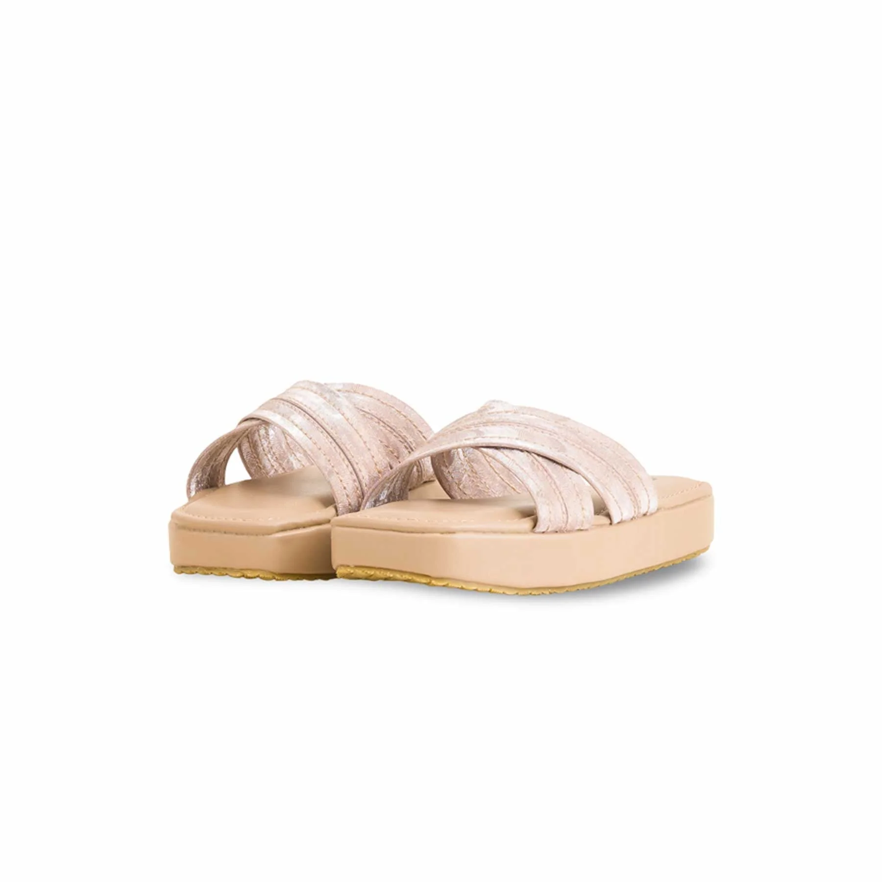 Girls Pink Formal Slipper KD5562 - Image 3