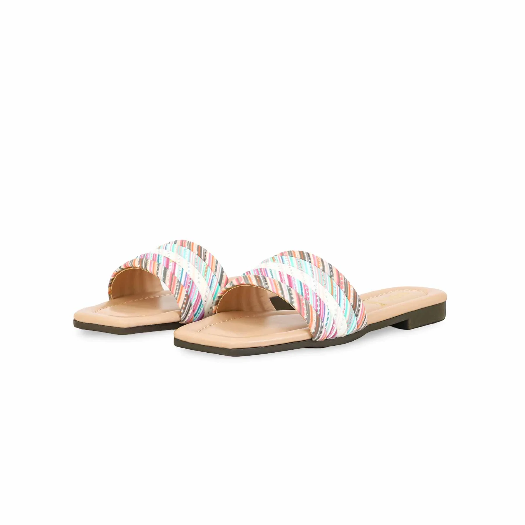 Girls Pink Formal Slipper KD5574 - Image 3