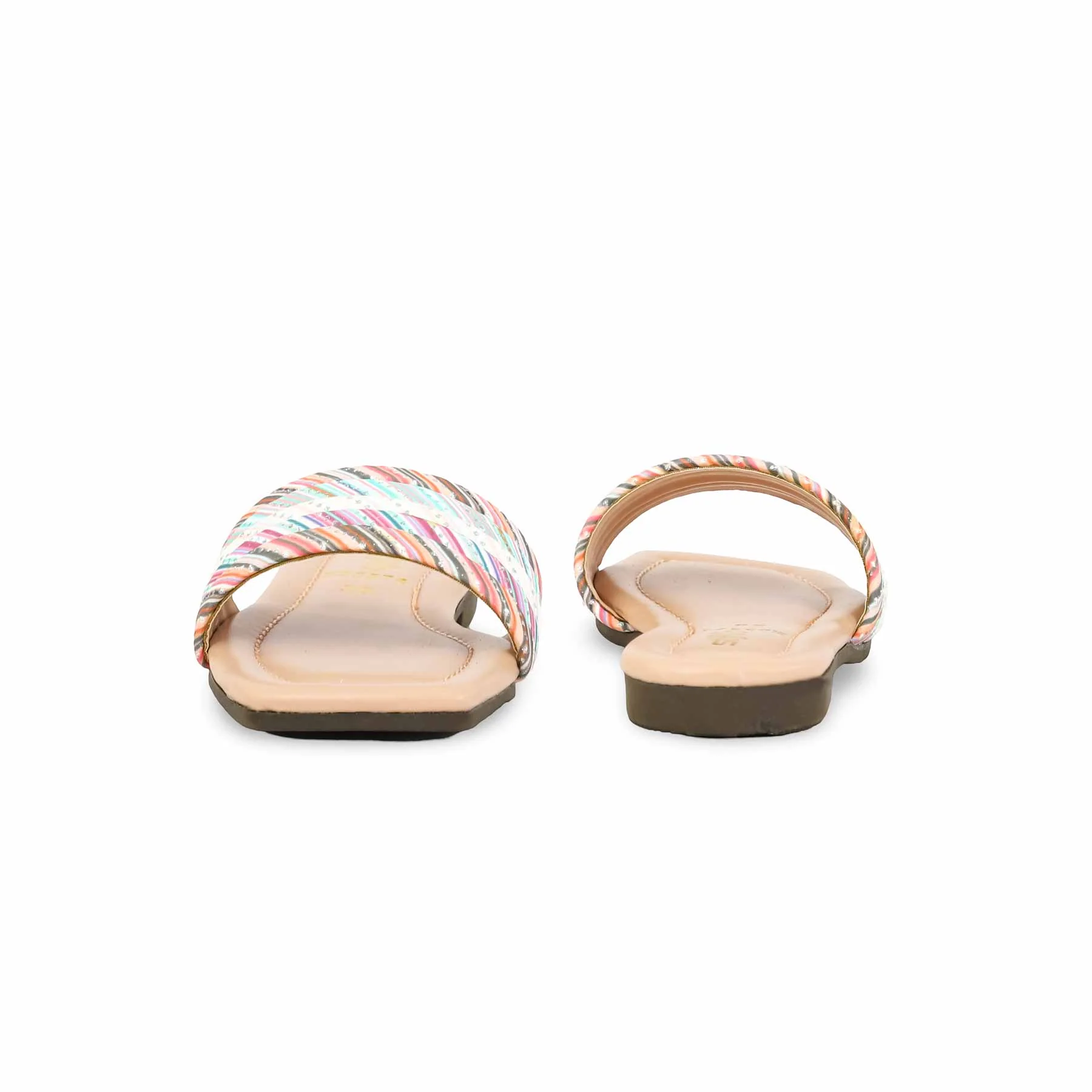 Girls Pink Formal Slipper KD5574 - Image 4