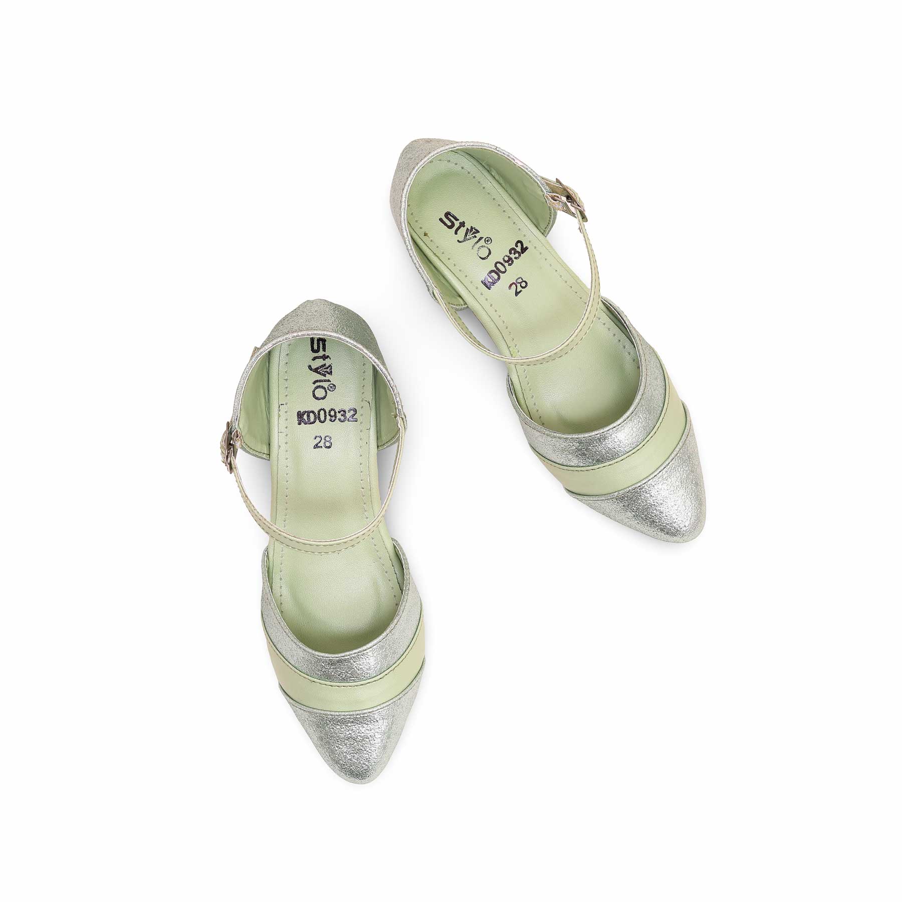 Girls PISTAGREEN Fancy Pumps KD0932 - Image 5
