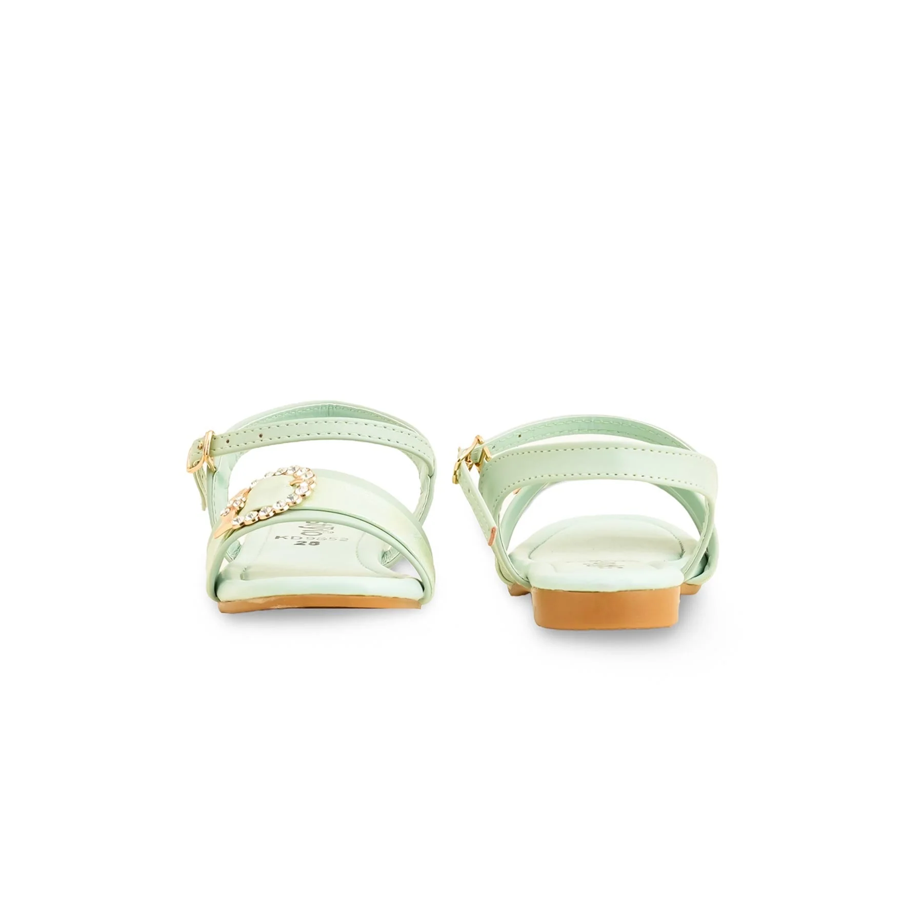Girls PISTAGREEN Formal Sandal KD9852 - Image 4