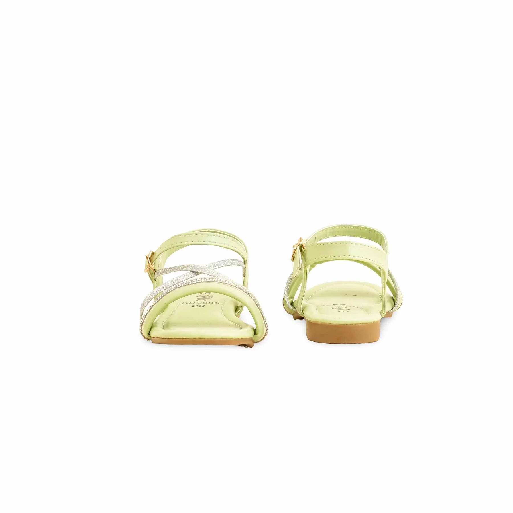 Girls PISTAGREEN Formal Sandal KD9889 - Image 4