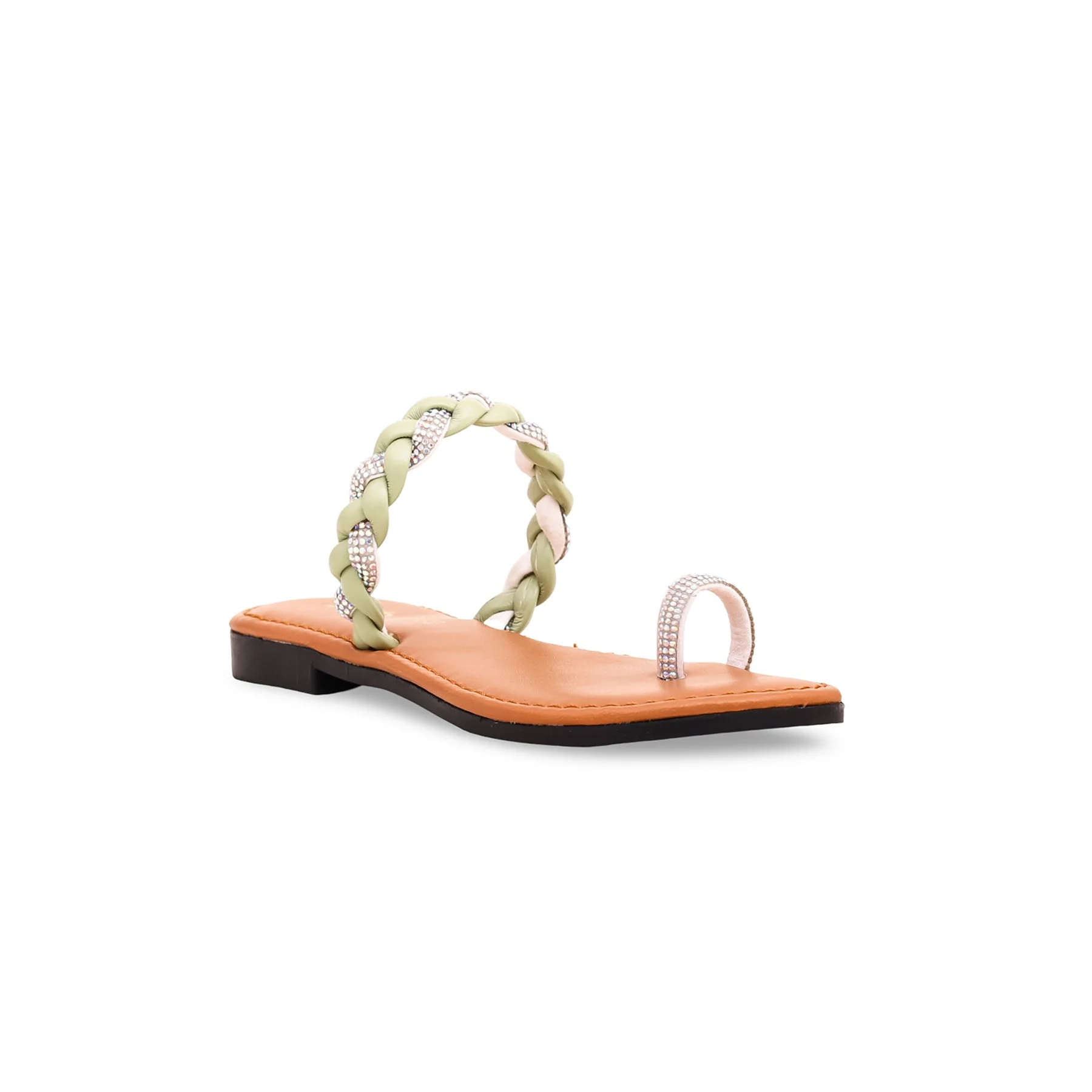 Girls PISTAGREEN Formal Slipper KD5378 - Image 2