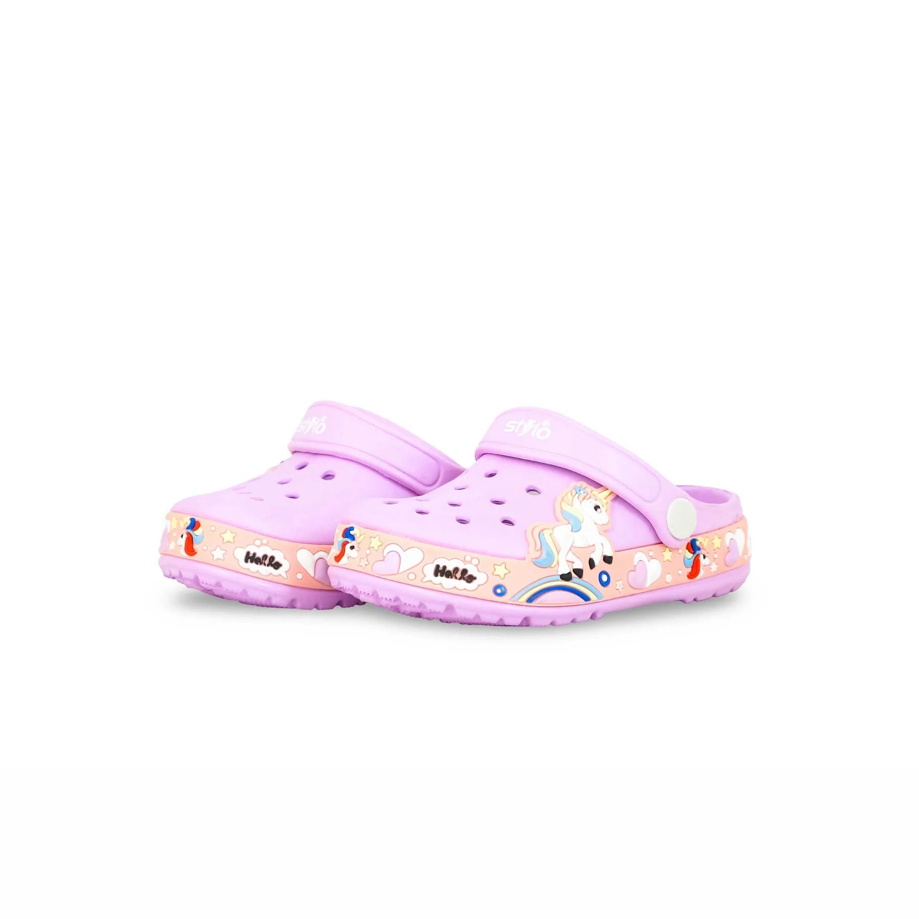 Girls Purple Casual Flip Flop KD5514 - Image 2