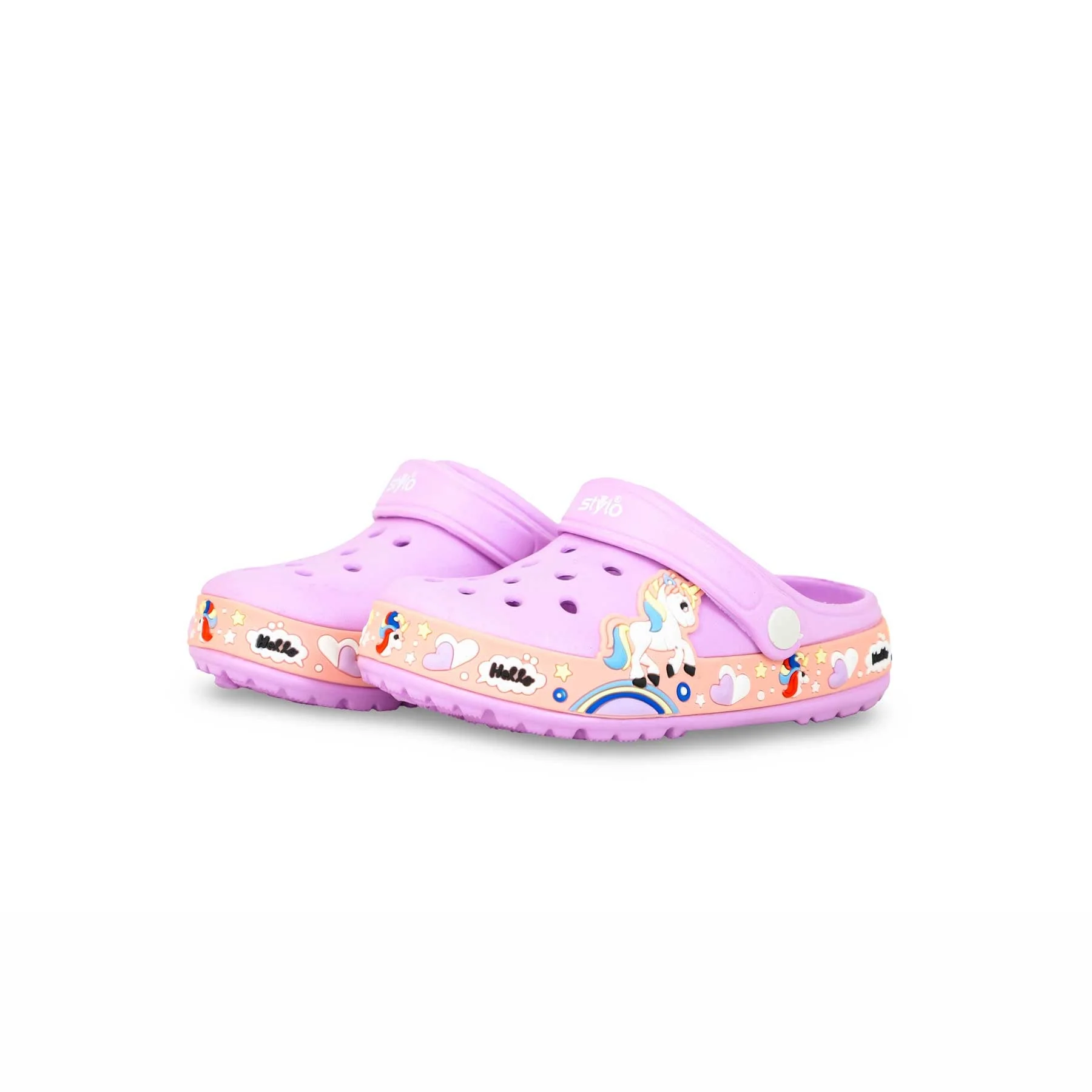 Girls Purple Casual Flip Flop KD5515 - Image 3