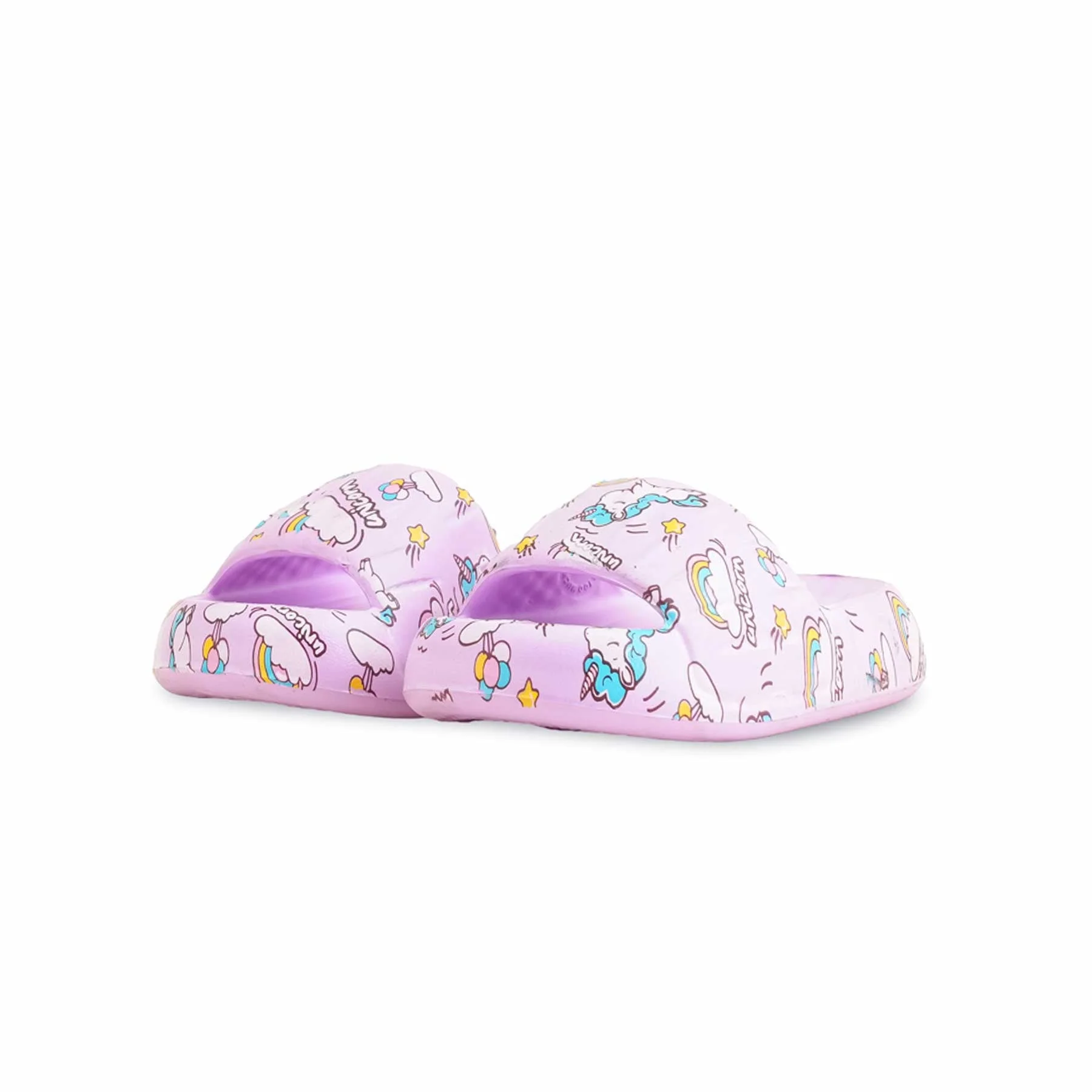 Girls Purple Casual Flip Flop KD5690 - Image 3