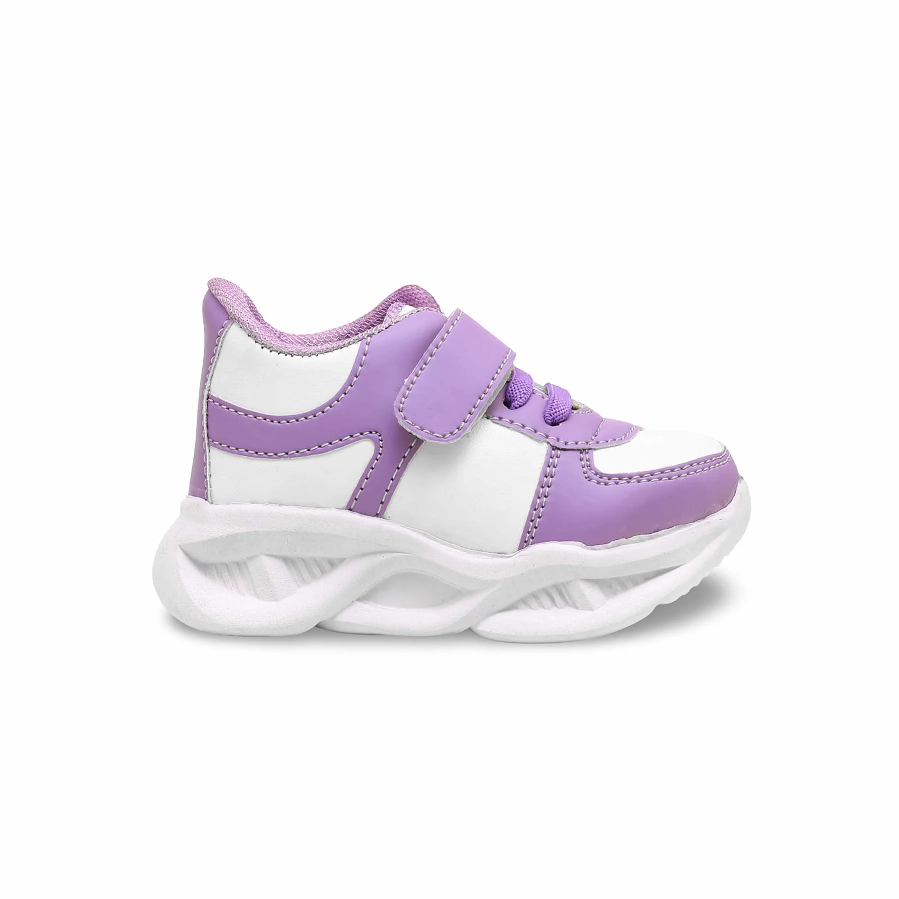 Girls Purple Casual Jogger KD1816 - Image 2