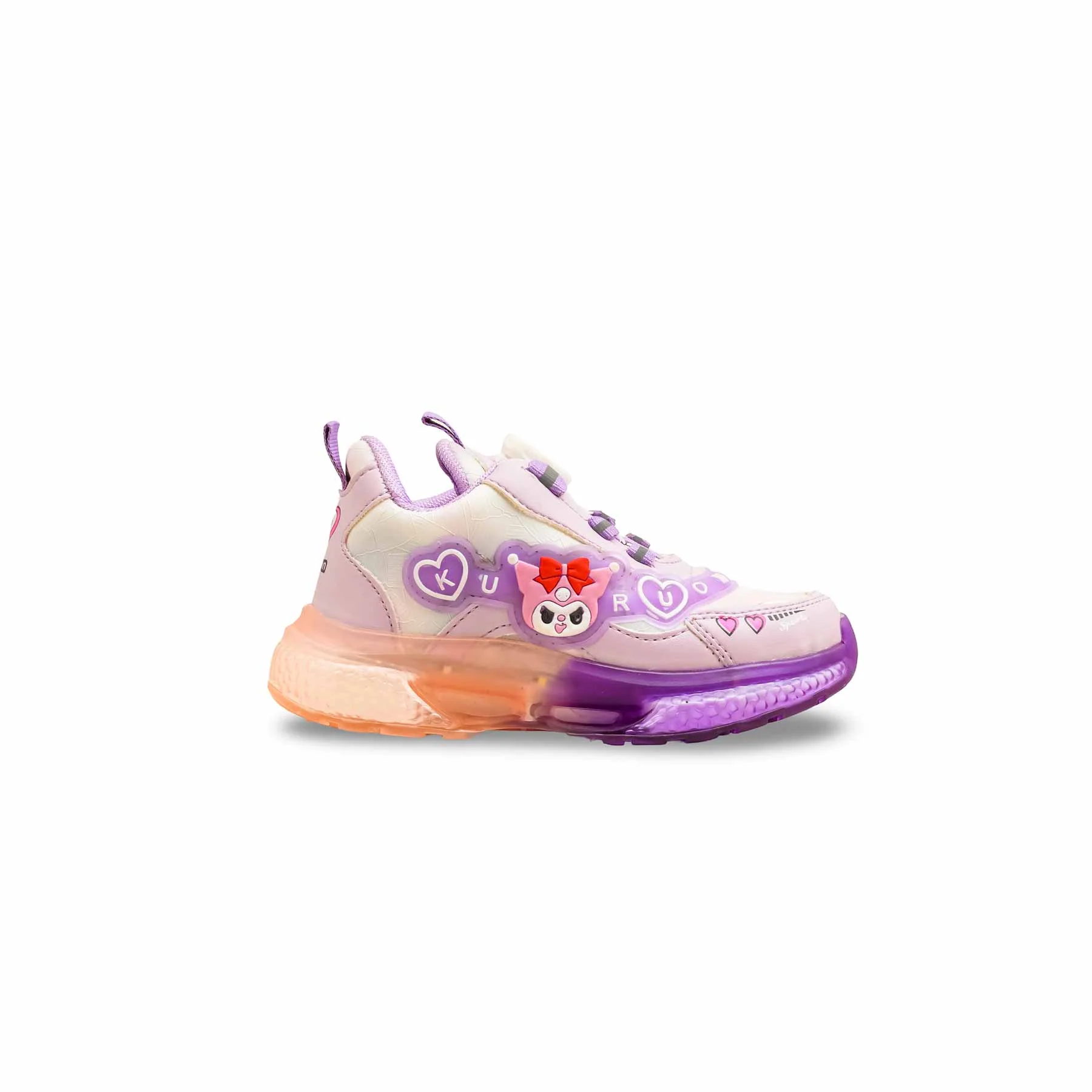 Girls Purple Casual Jogger KD1994 - Image 2