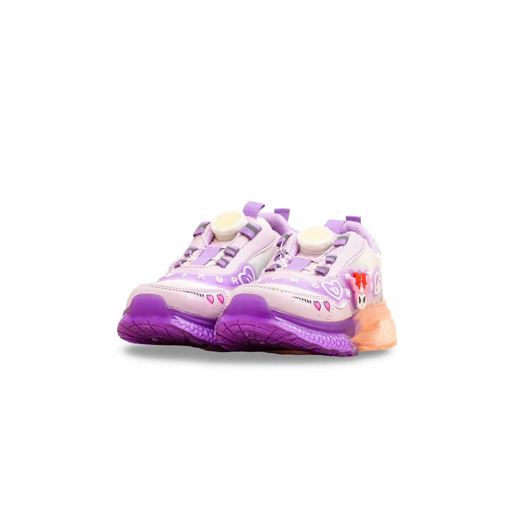 Girls Purple Casual Jogger KD1994 - Image 3