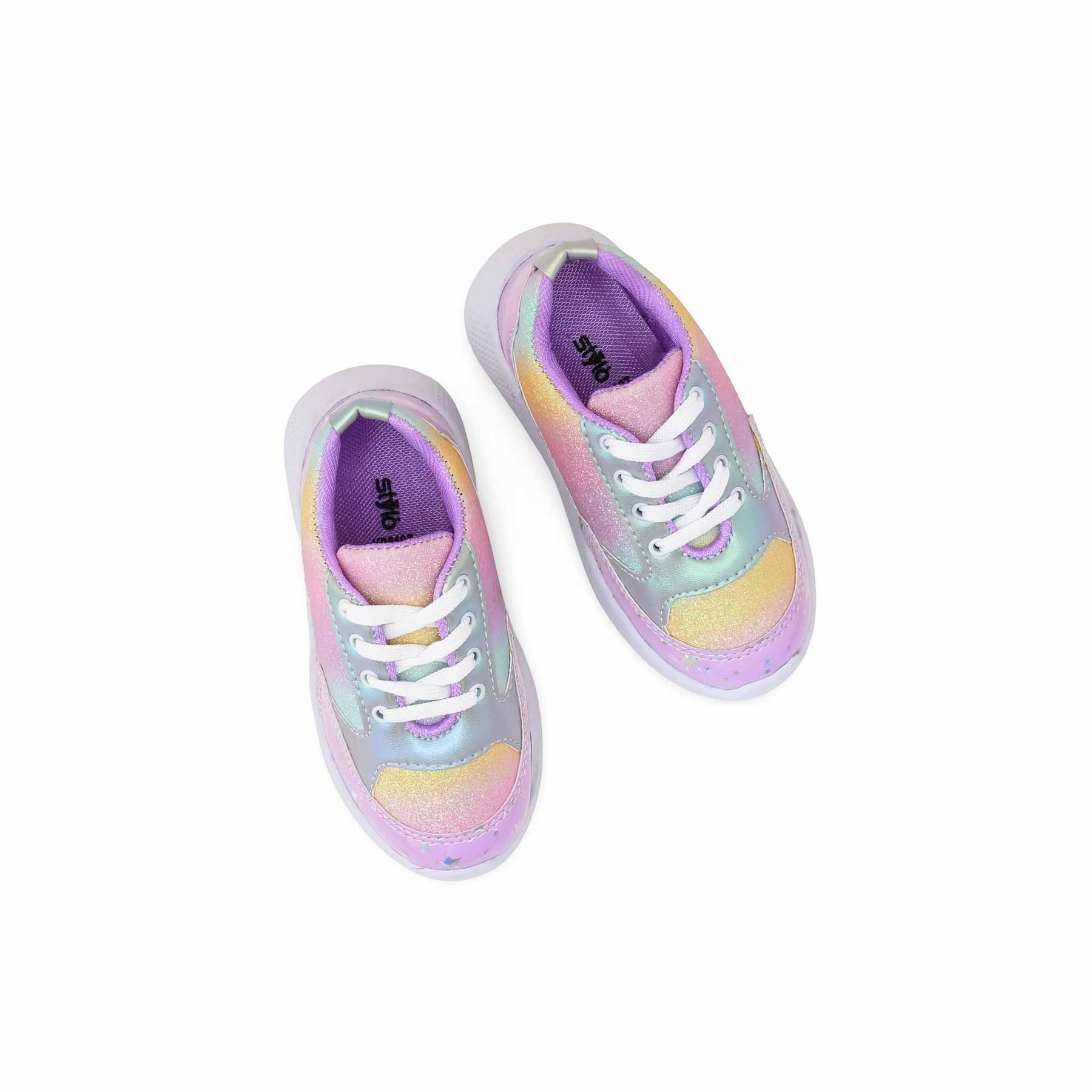 Girls Purple Casual Jogger KD8107 - Image 5