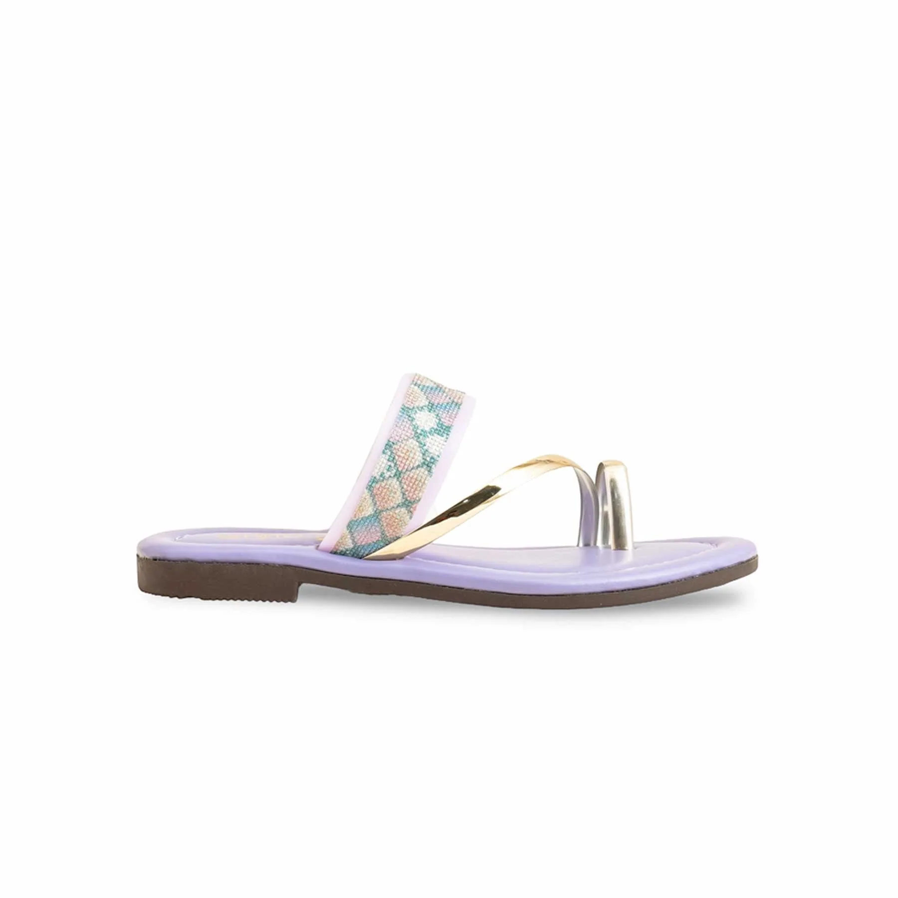Girls Purple Casual Slipper KD5550 - Image 2