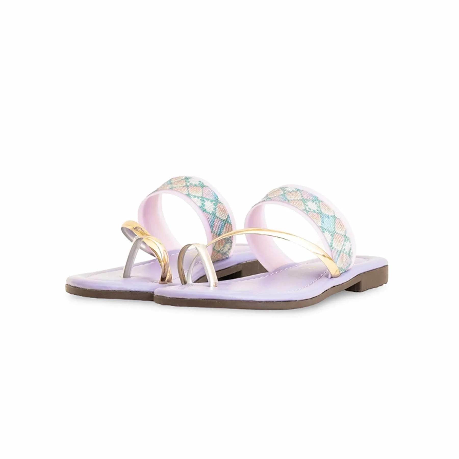 Girls Purple Casual Slipper KD5550 - Image 3