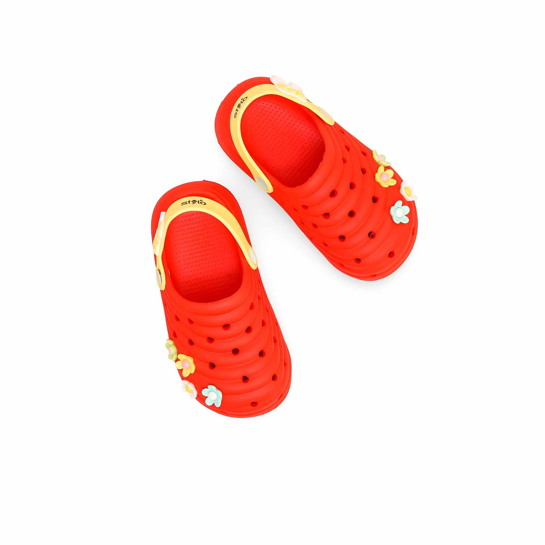 Girls Red Casual Flip Flop KD5513 - Image 4