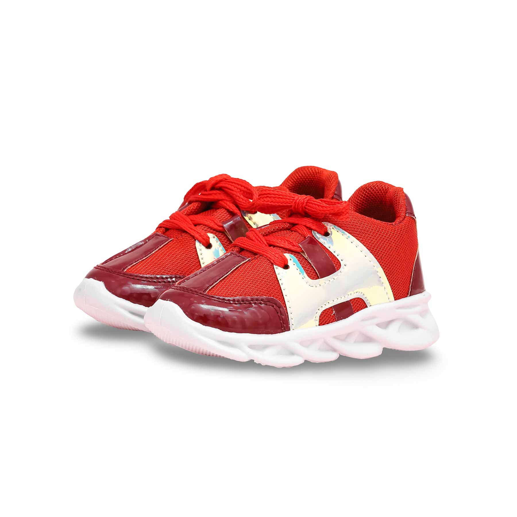 Girls Red Casual Jogger KD1787 - Image 2