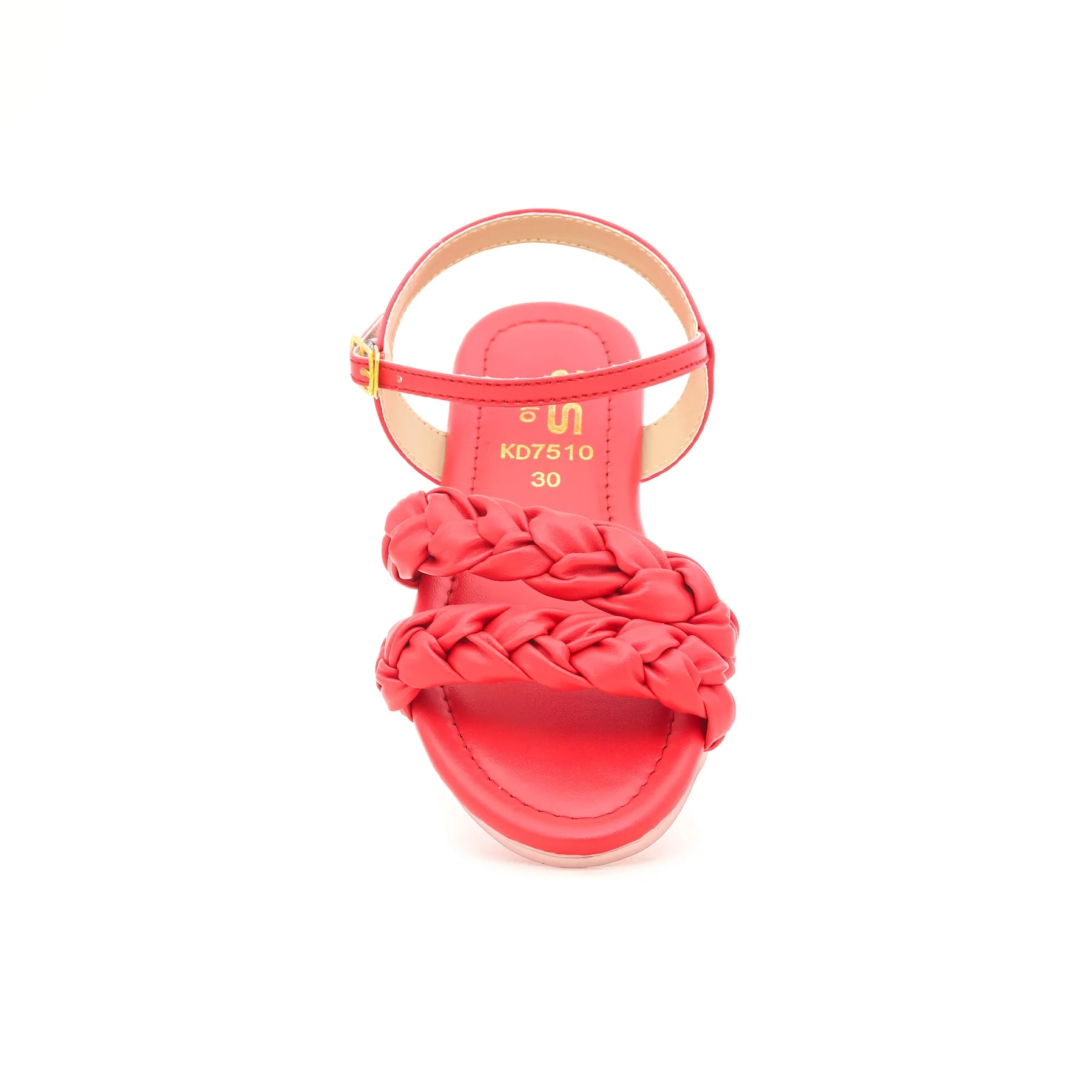 Girls Red Casual Sandal KD7510 - Image 3