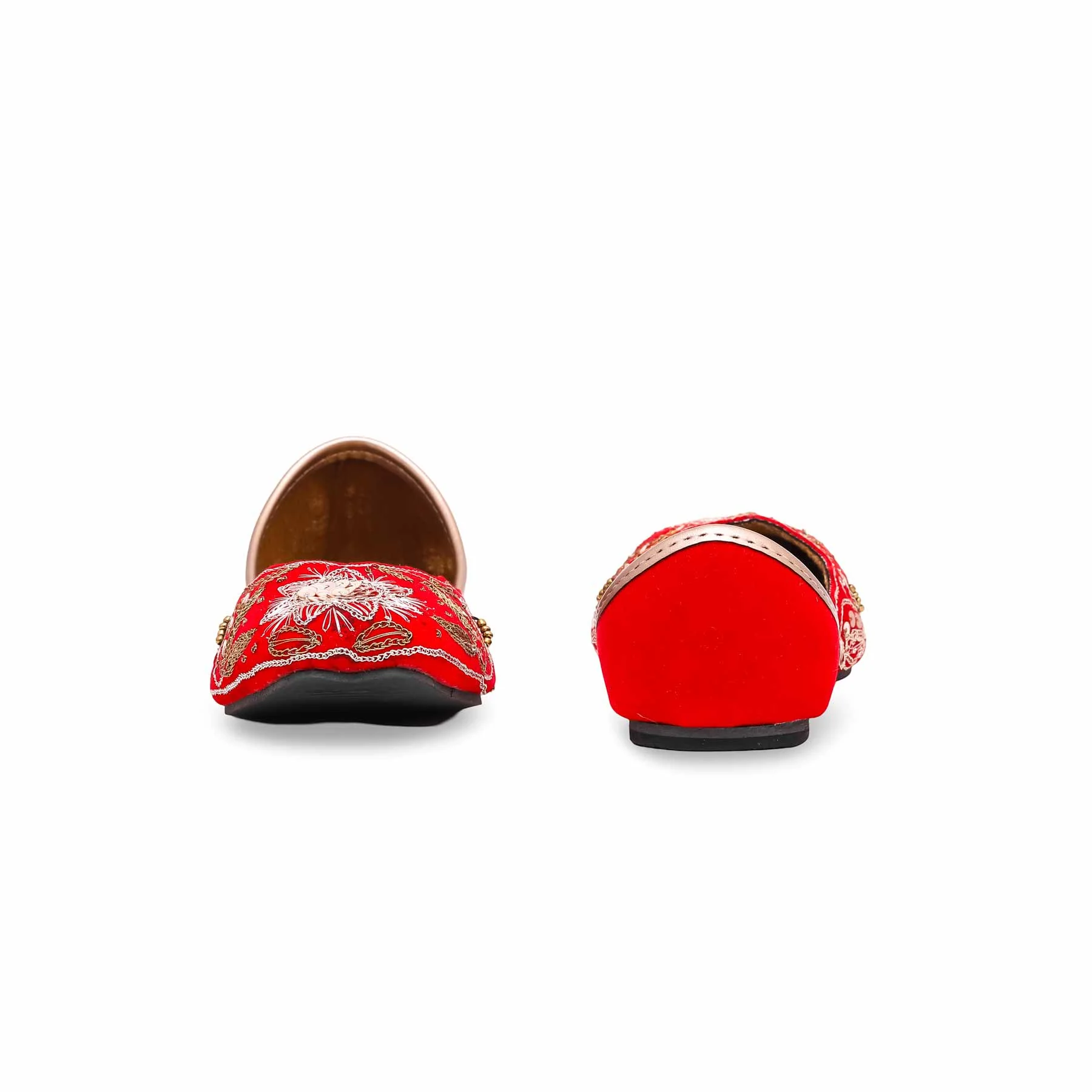 Girls Red Fancy Khussa KD2226 - Image 3