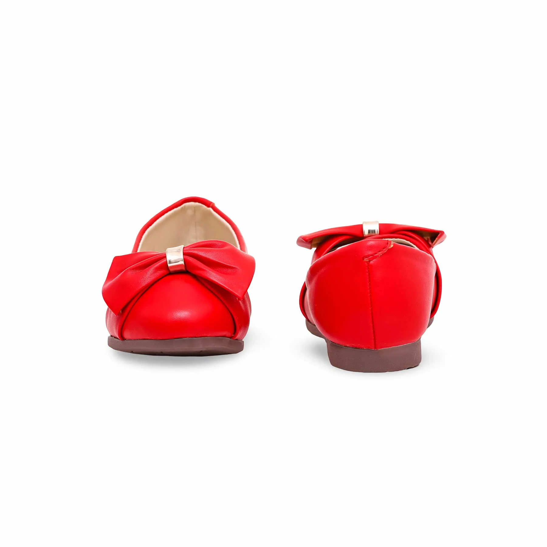 Girls Red Formal Pumps KD2310 - Image 3