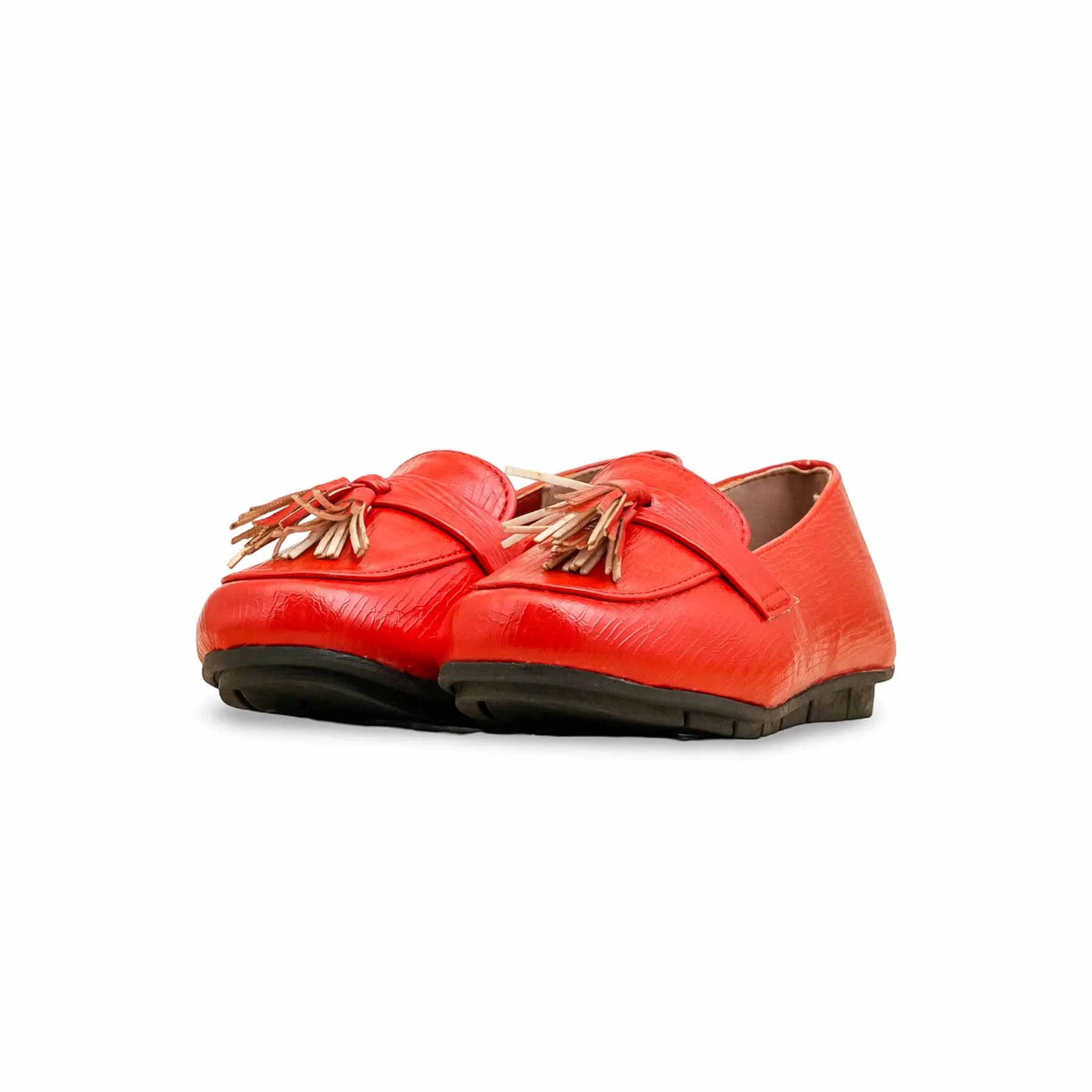 Girls Red Formal Pumps KD2642 - Image 3