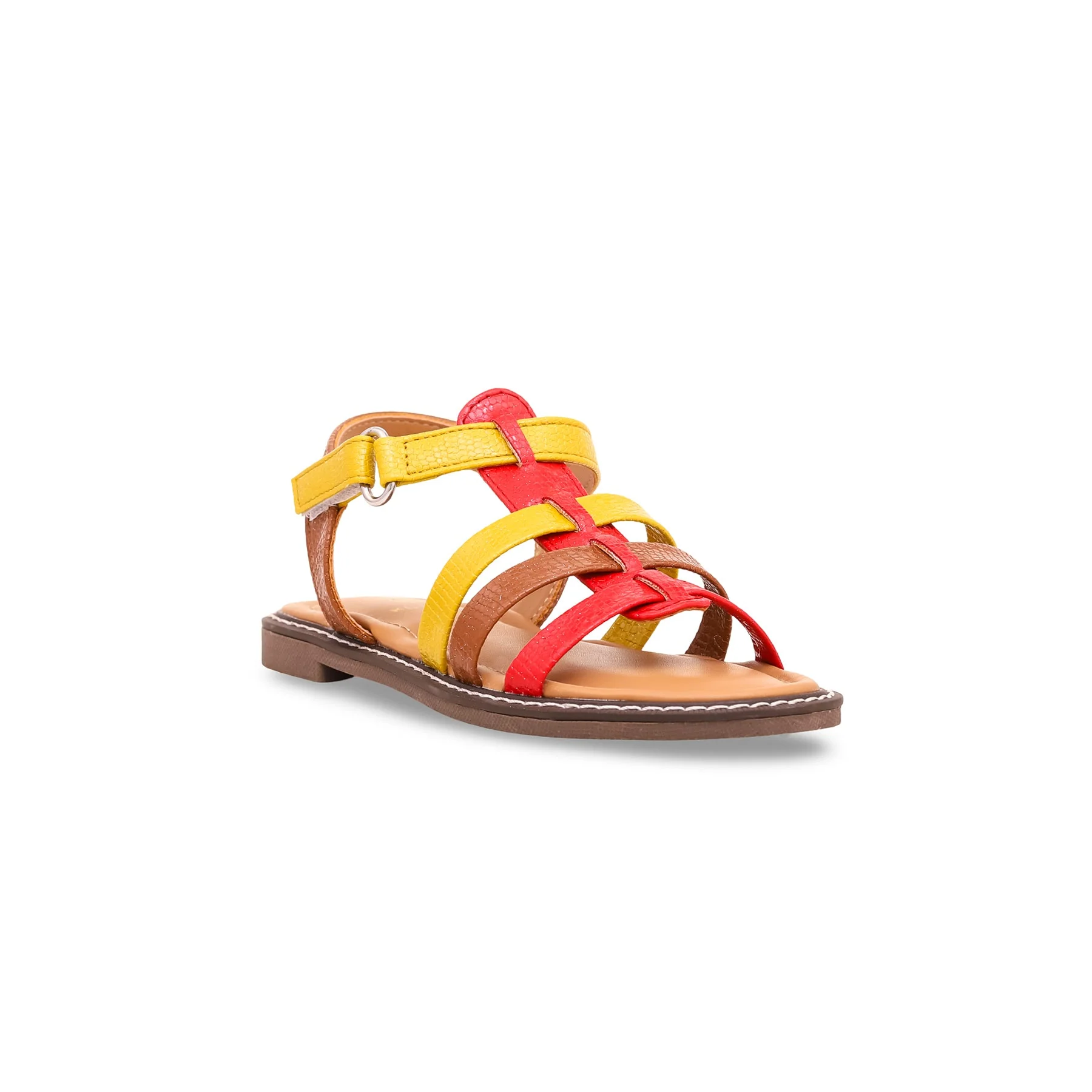 Girls Red Formal Sandal KD7807 - Image 2