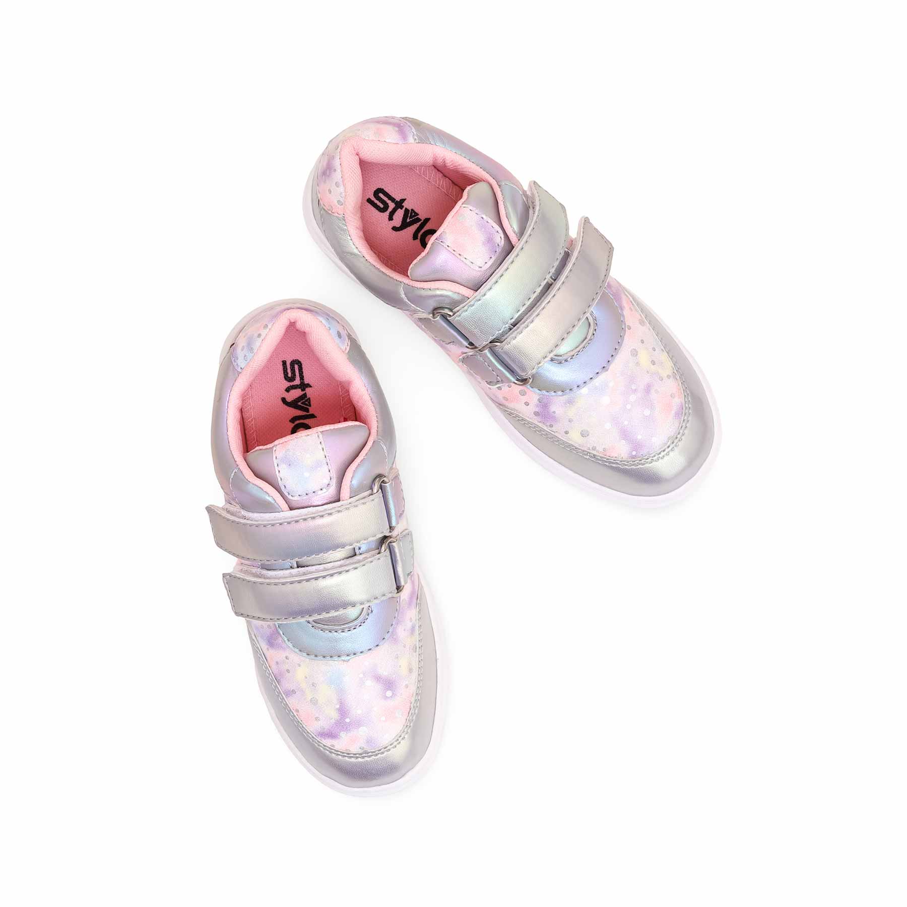 Girls Silver Casual Jogger KD1852 - Image 4