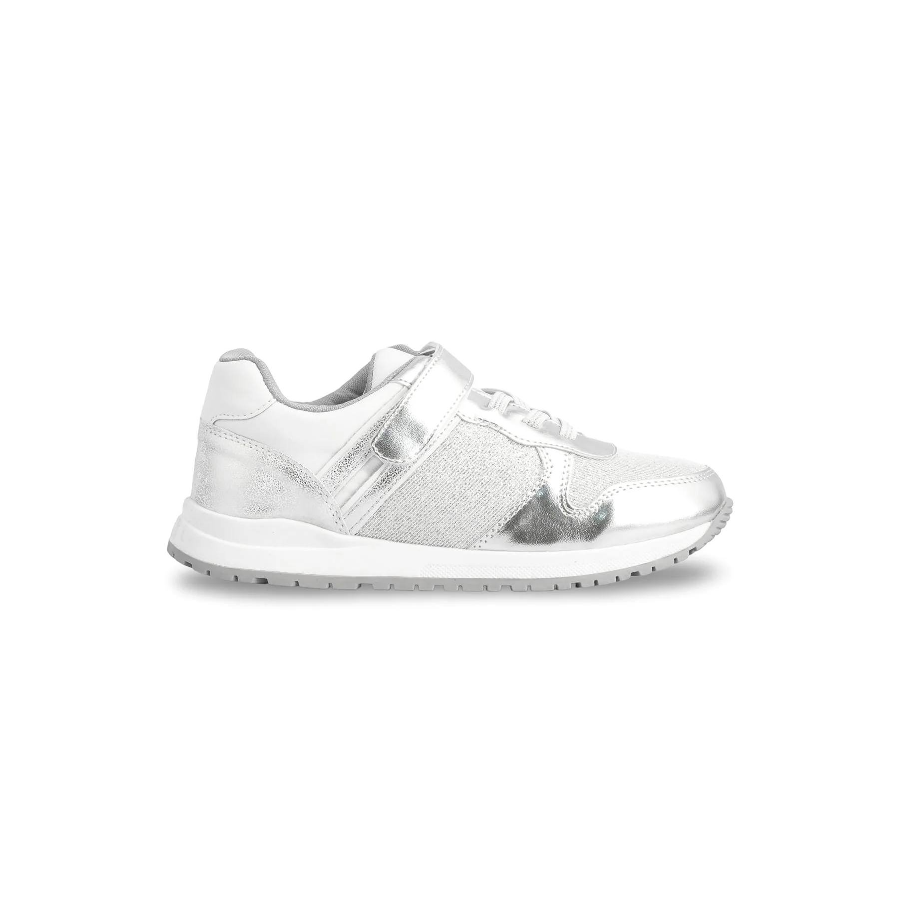 Girls Silver Casual Jogger KD1889 - Image 2