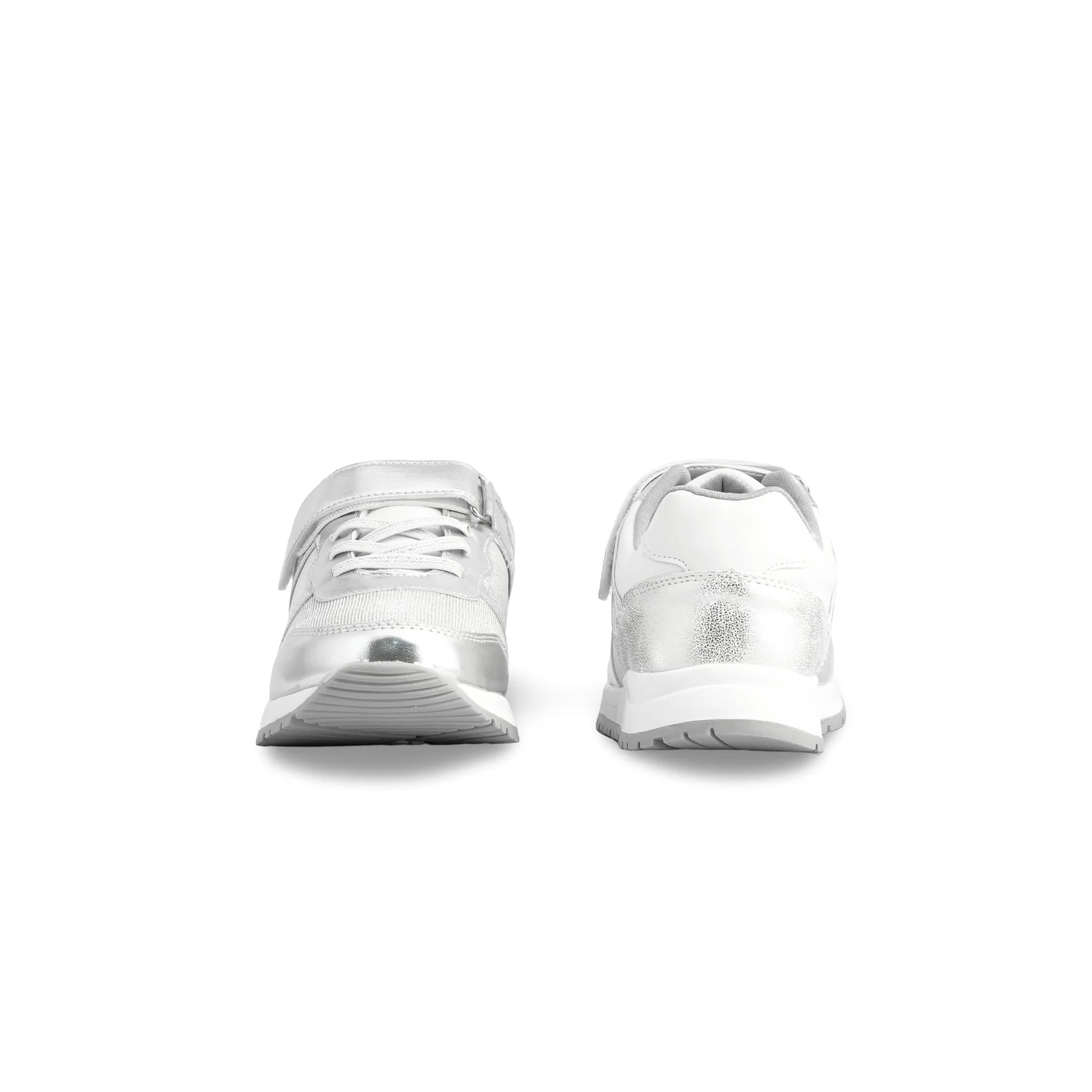 Girls Silver Casual Jogger KD1889 - Image 4