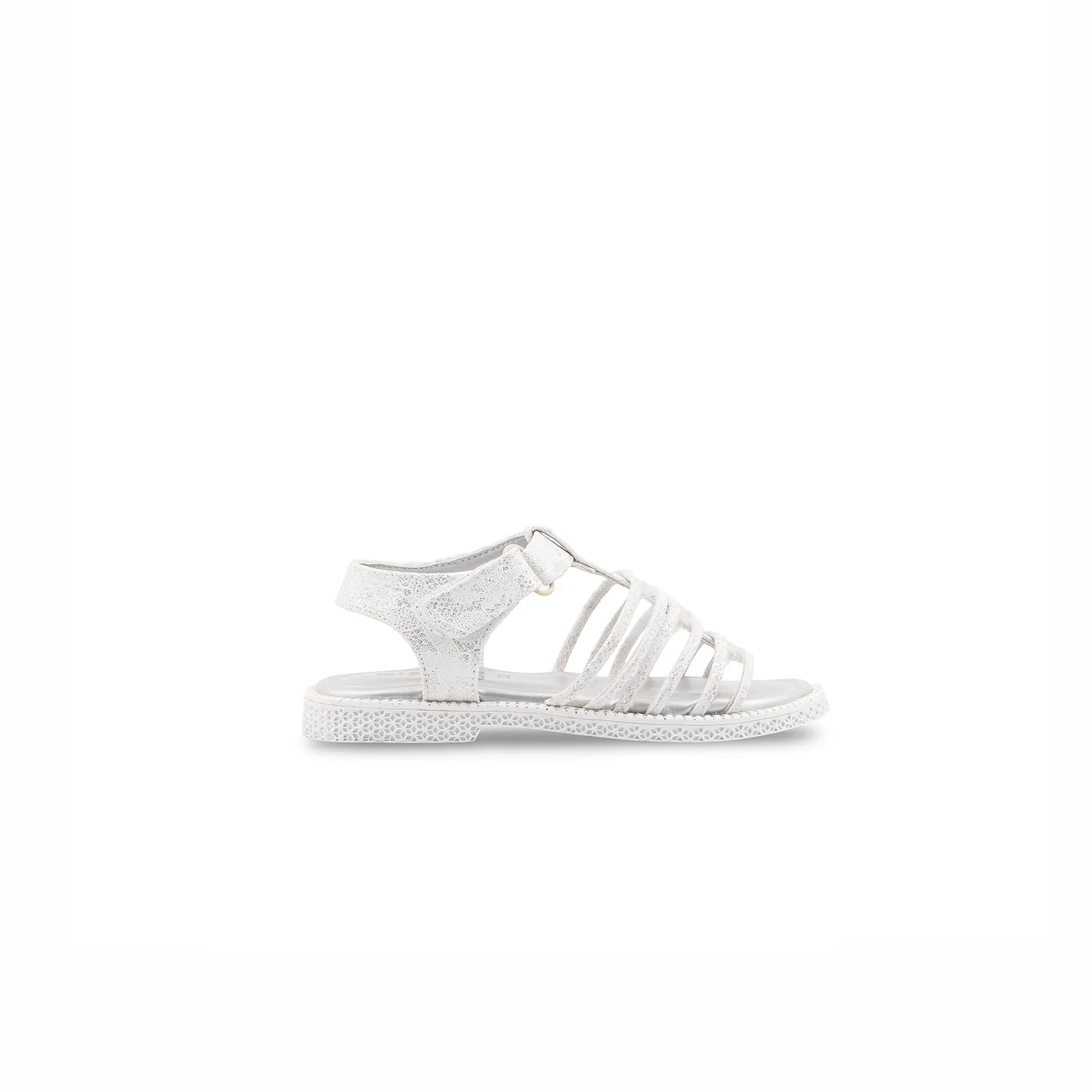 Girls Silver Formal Sandal KD5762 - Image 2