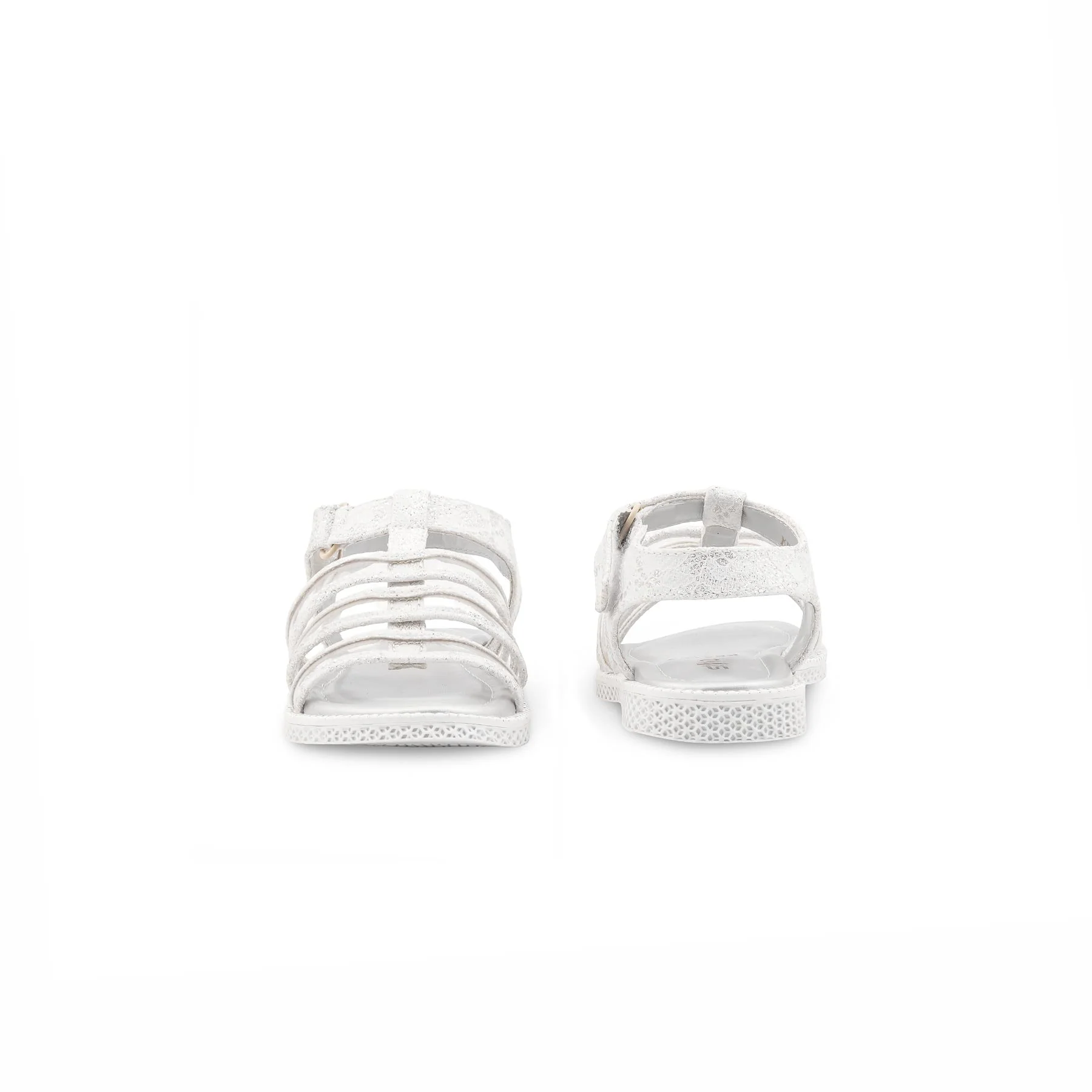 Girls Silver Formal Sandal KD5762 - Image 4