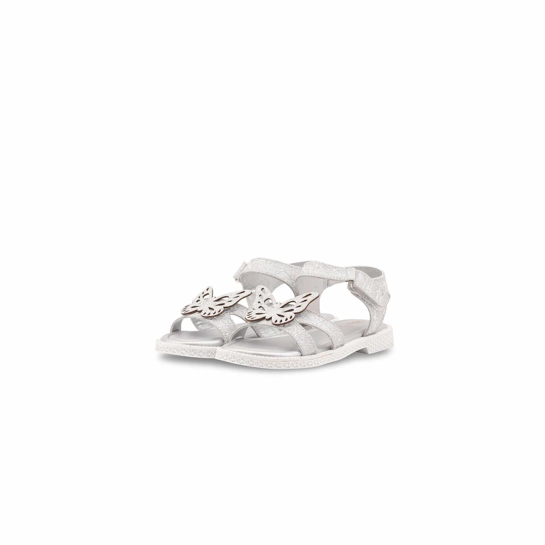 Girls Silver Formal Sandal KD5764 - Image 3
