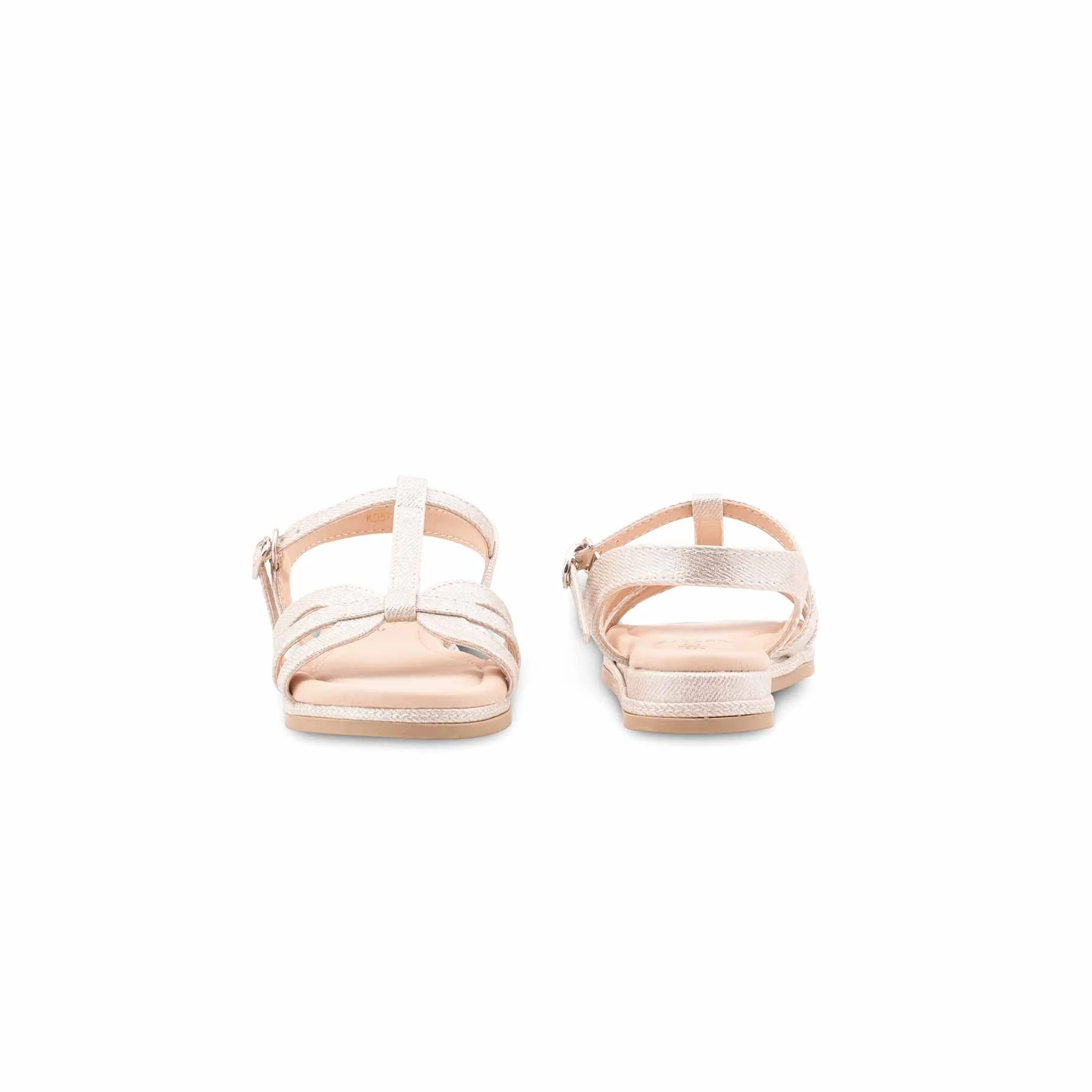 Girls Silver Formal Sandal KD5772 - Image 4