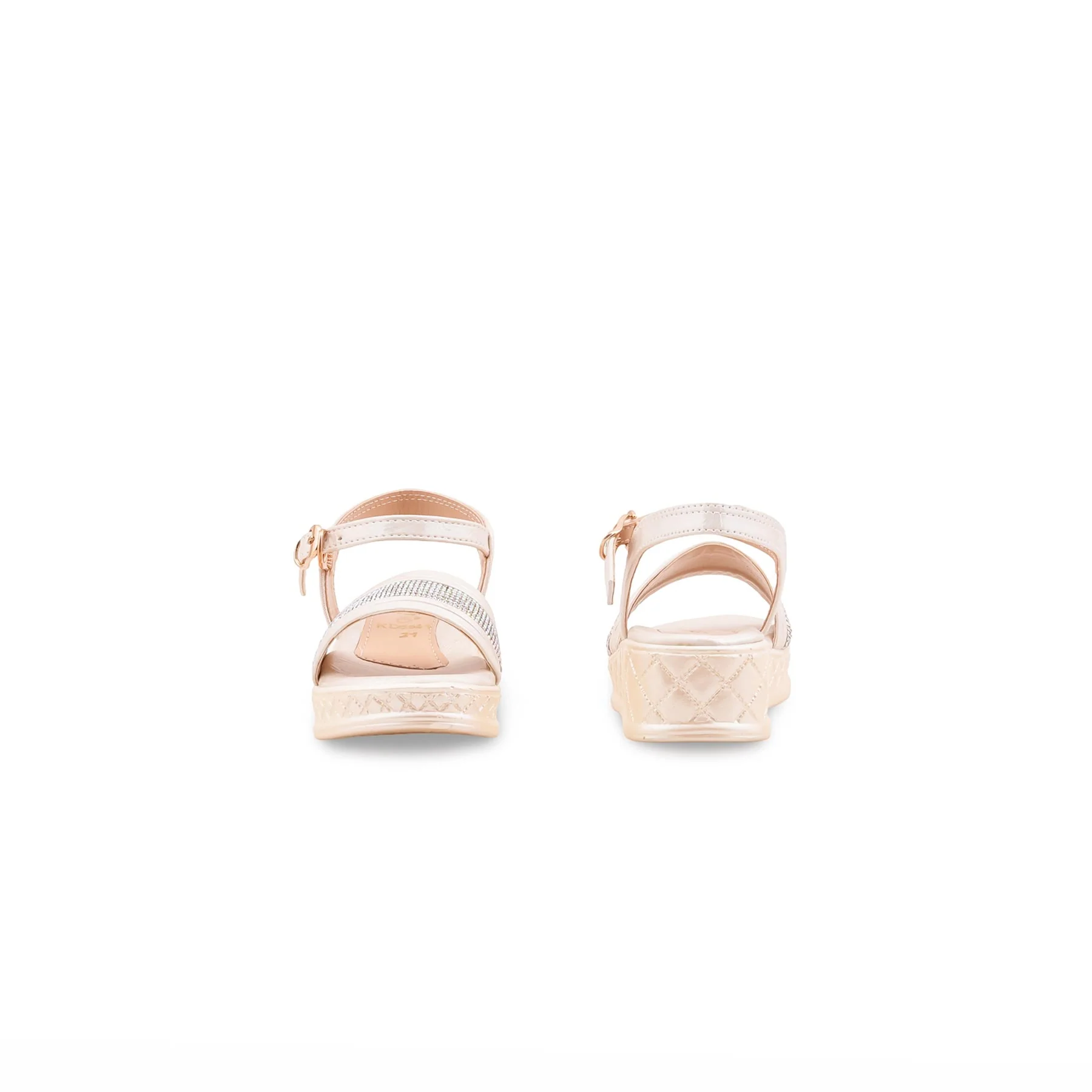 Girls Silver Formal Sandal KD5841 - Image 4
