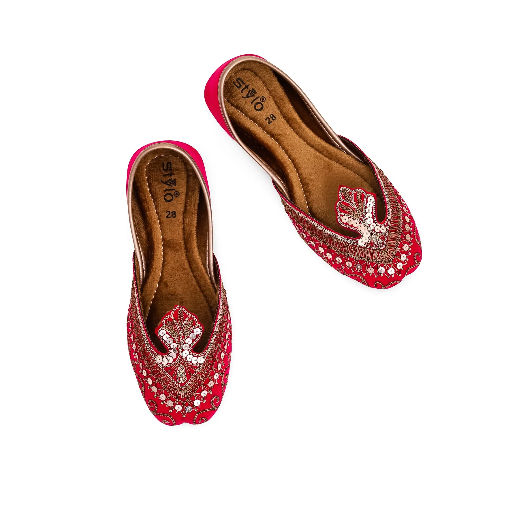 Girls Skpink Fancy Khussa KD2224 - Image 5