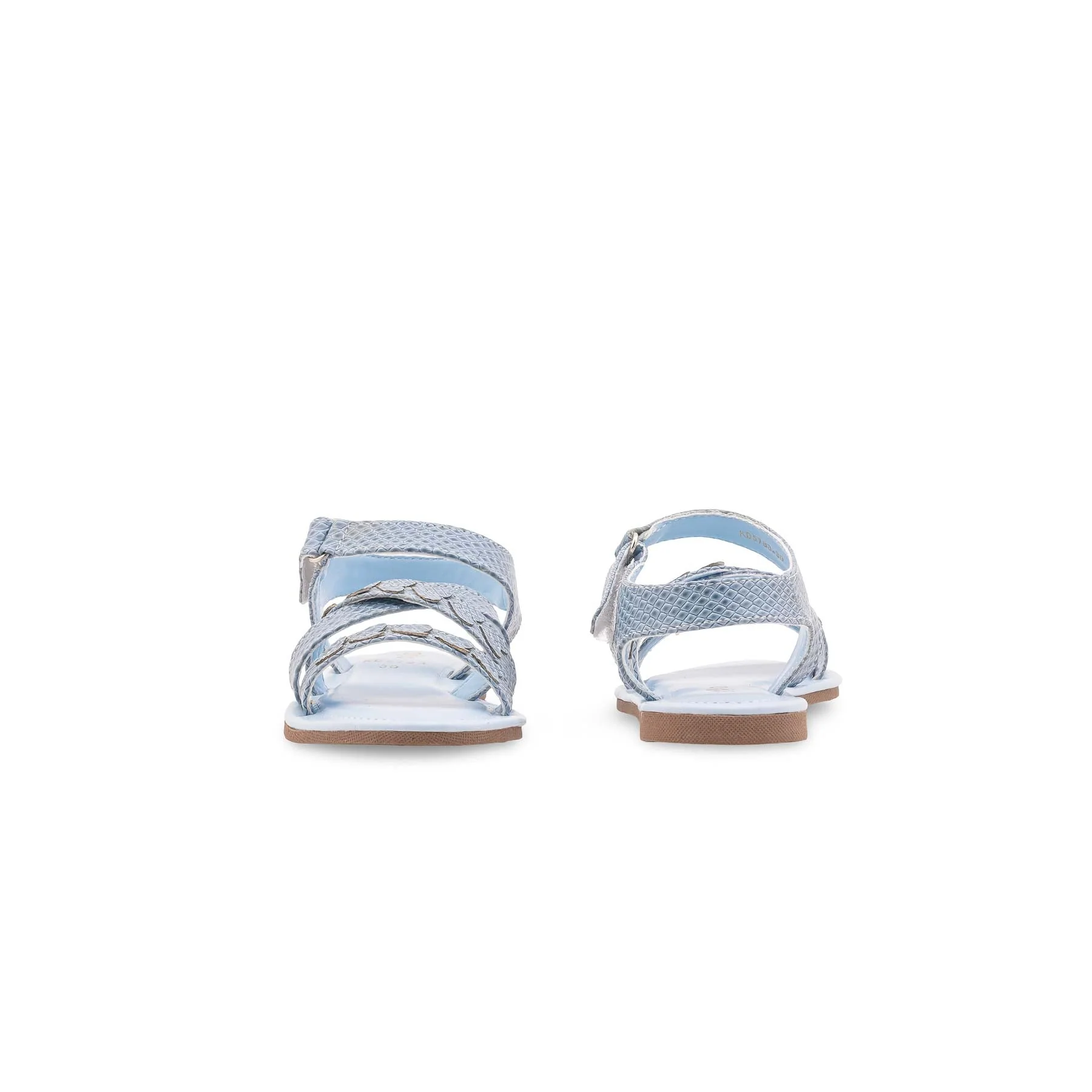 Girls Sky Blue Casual Sandal KD5783 - Image 4