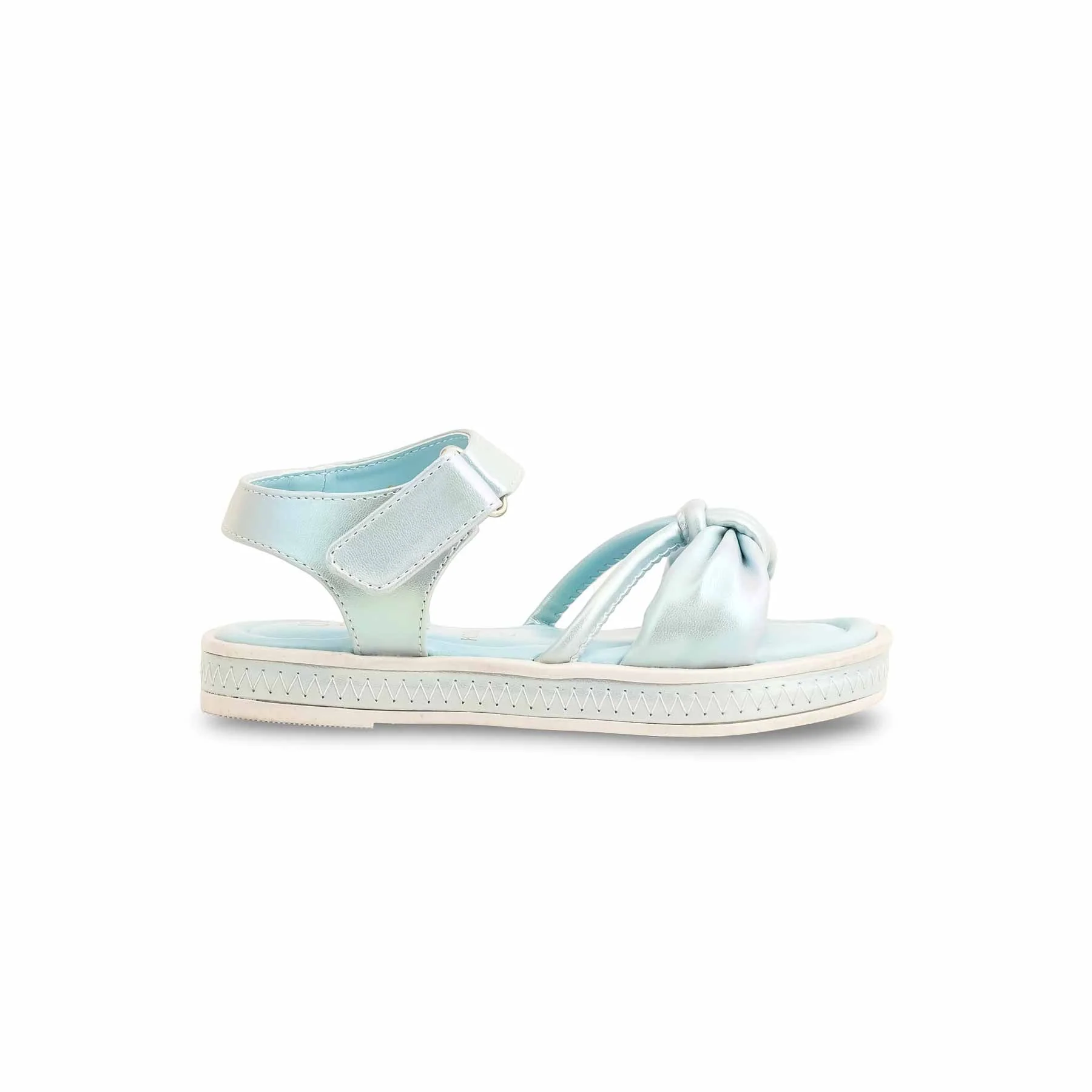 Girls Sky Blue Formal Sandal KD5662 - Image 2